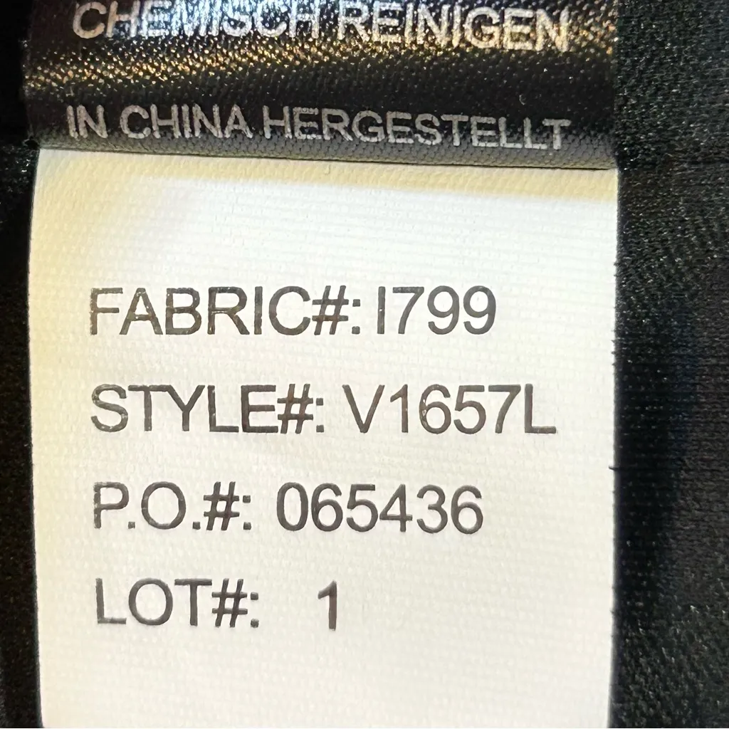 Shabby Chic Cynthia Rowley Black Floral Stretch Lined Blazer Size Medium - Image 14