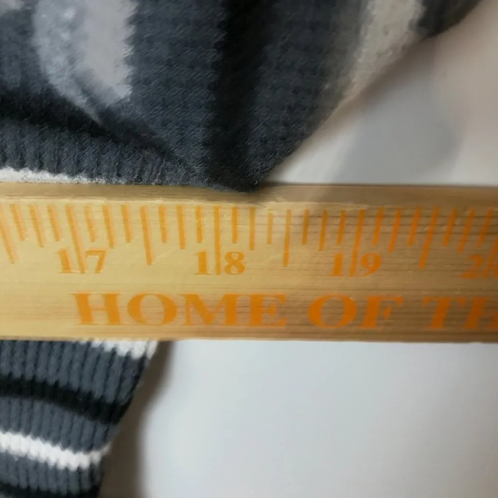 Gypsies & Moondust Knit T Shirt Diamond Top Short Sleeve Cotton Striped Medium M - Image 5