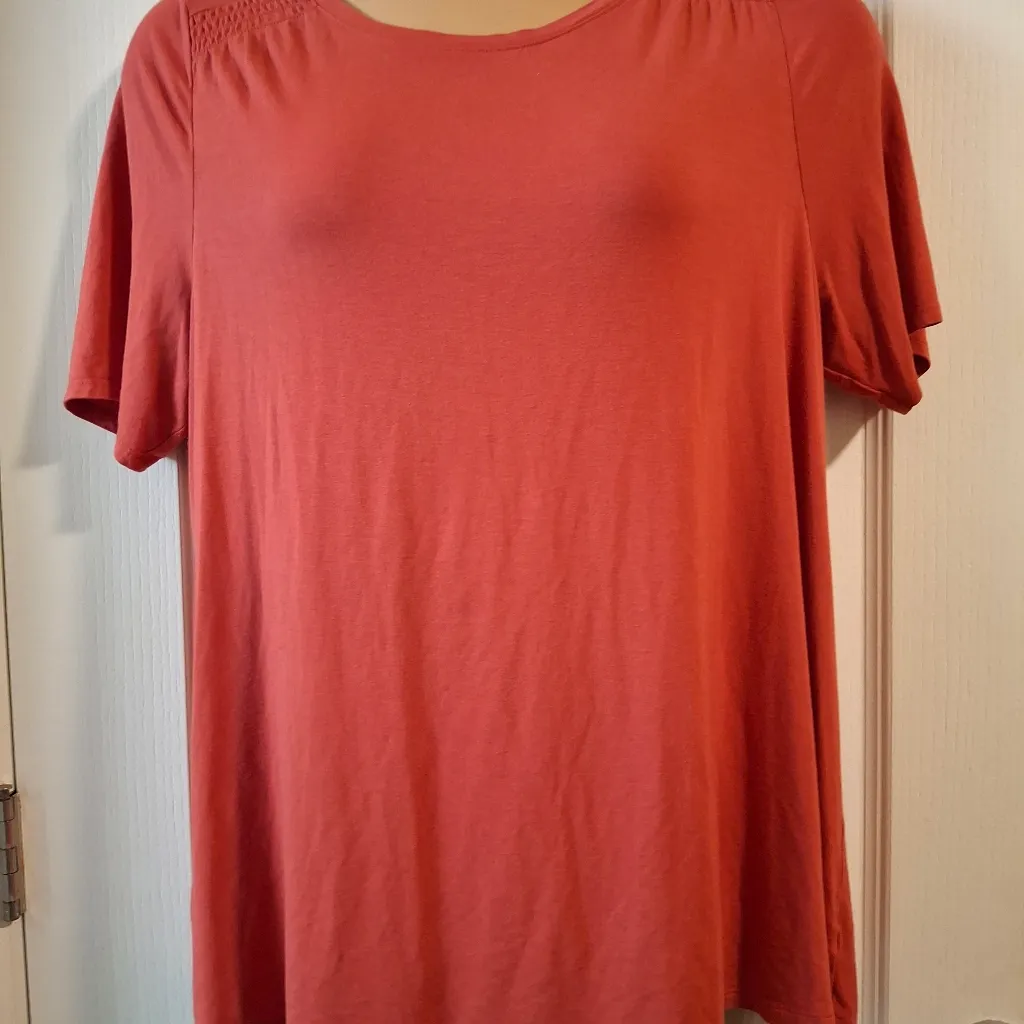 Lane Bryant 14 16 Women's Coral Top NWOT - Image 6