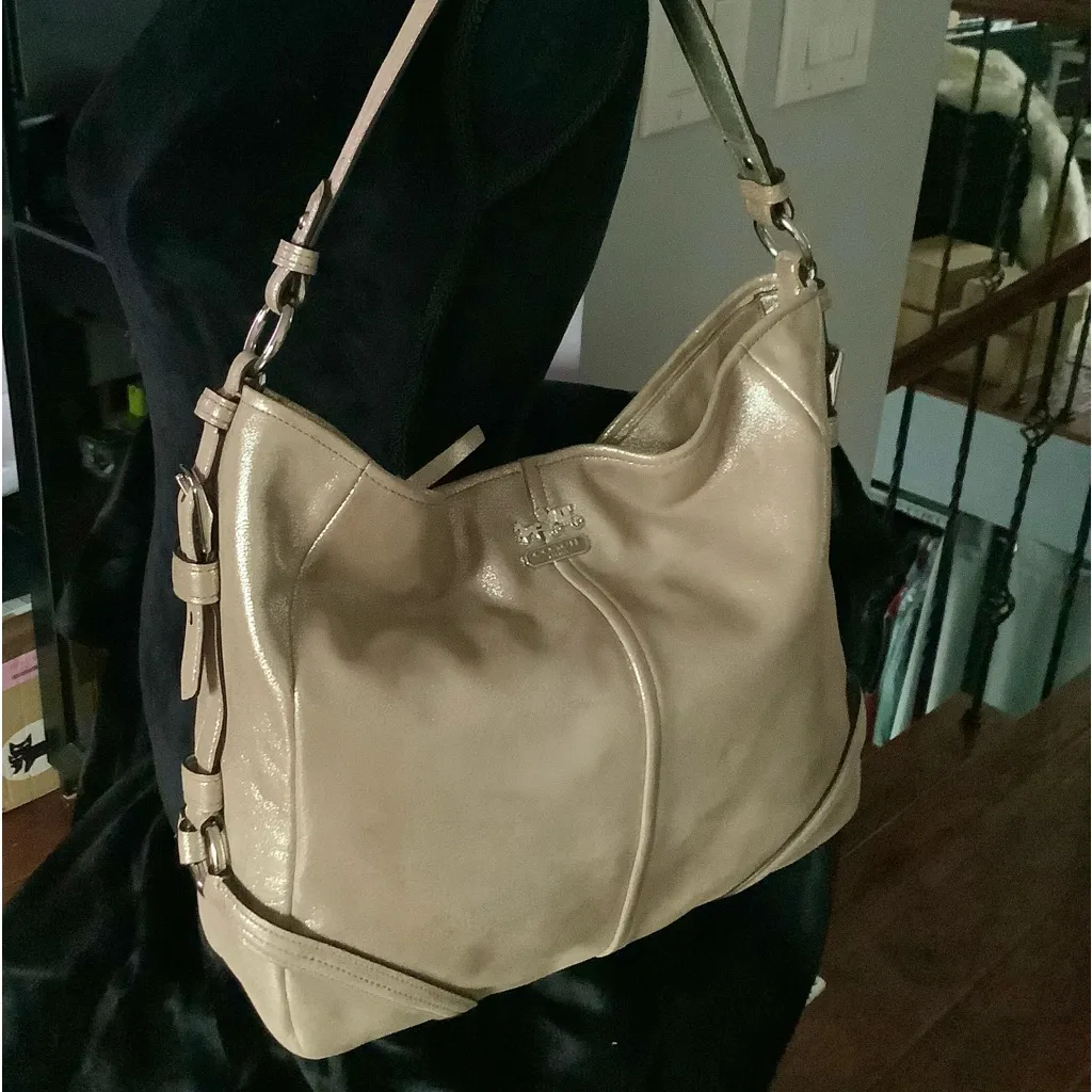 Dressy COACH leather bag 🌹 - Image 14