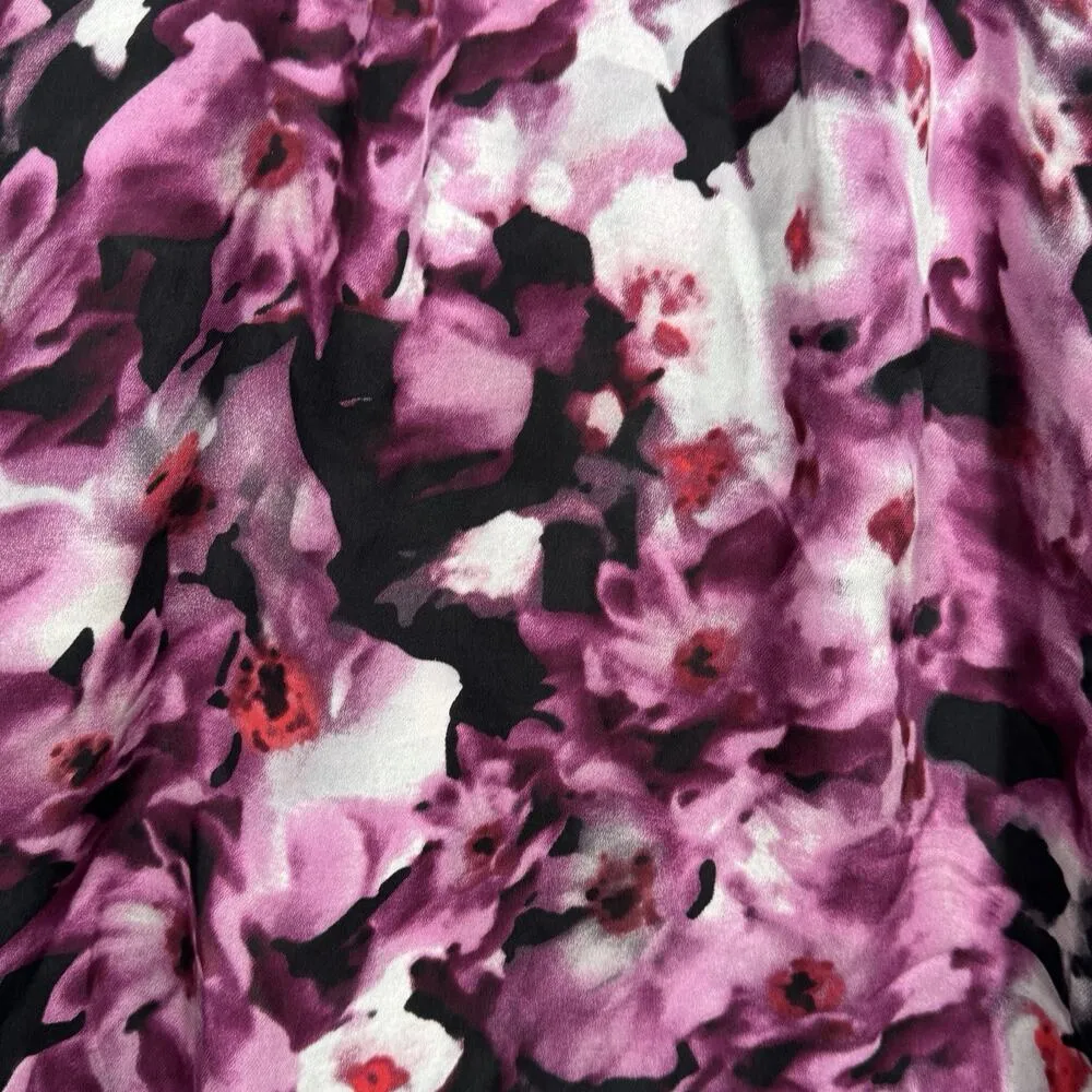 Parker Dress Women Pink White Floral Ruffle Feminine Mini Dress Bohemian Cottage - Image 5