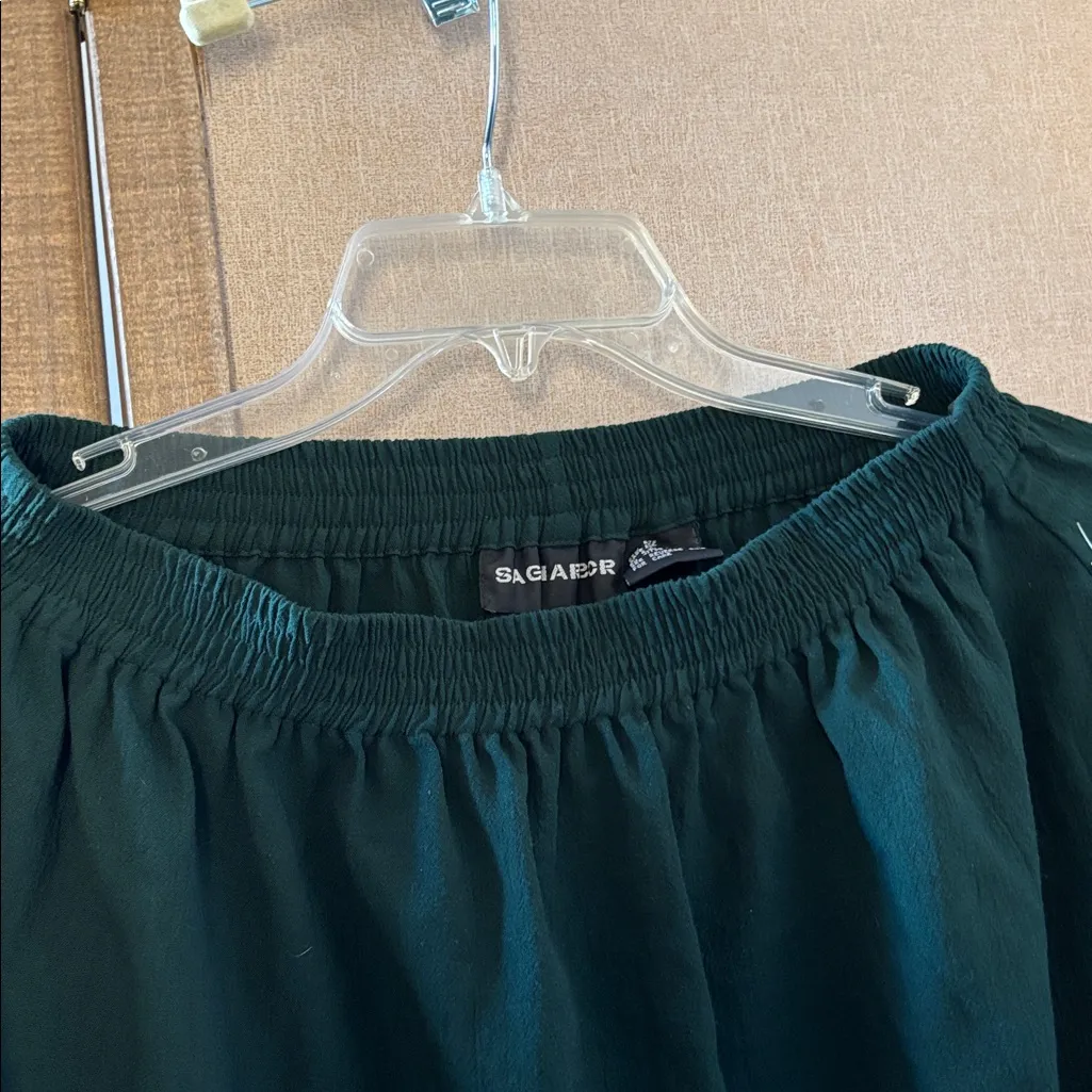 Sag Harbor Forest Green Skirt small - Image 3