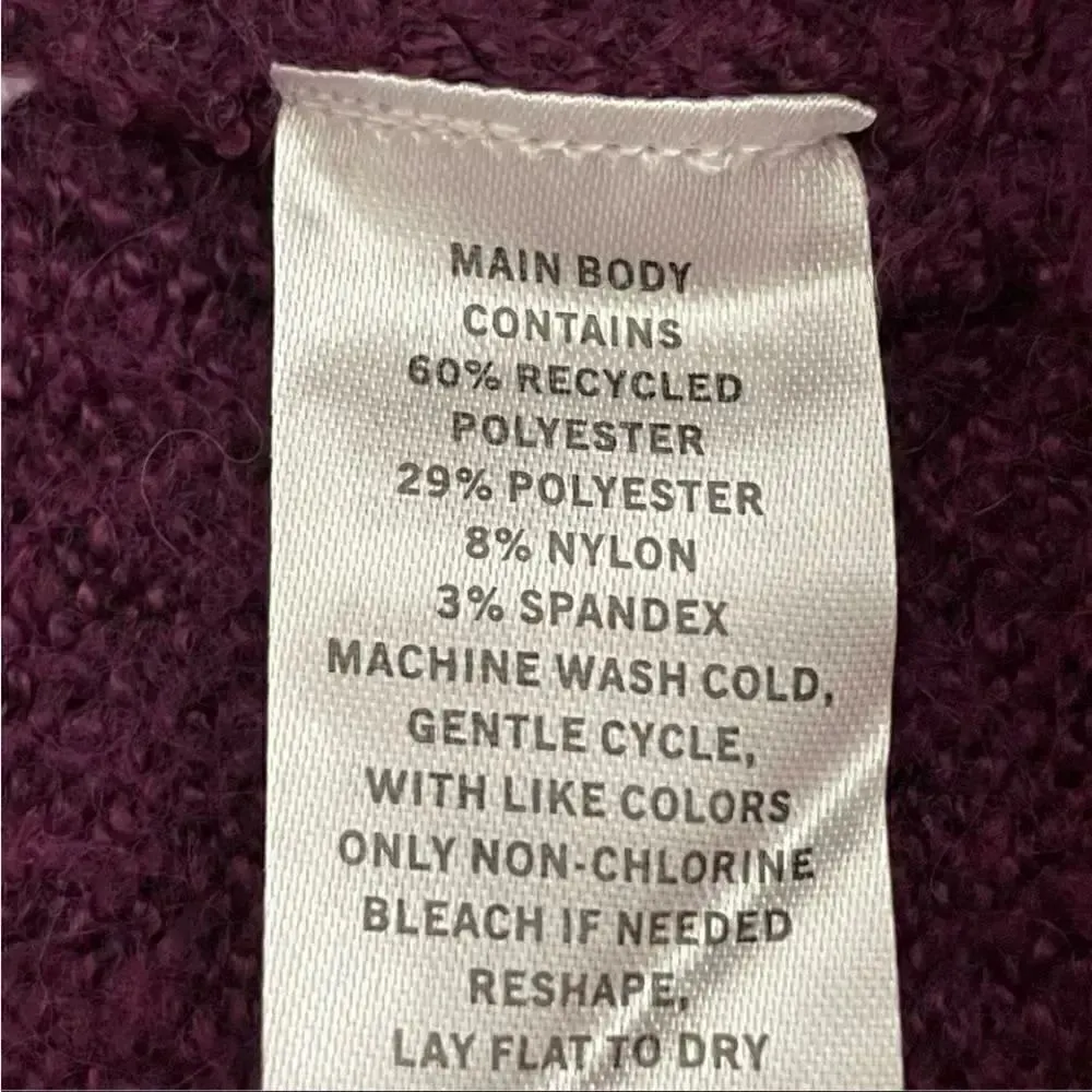 Nordstrom Knit Crop V-Neck Sweater Color Block BP Wildfang Size XL - Image 9