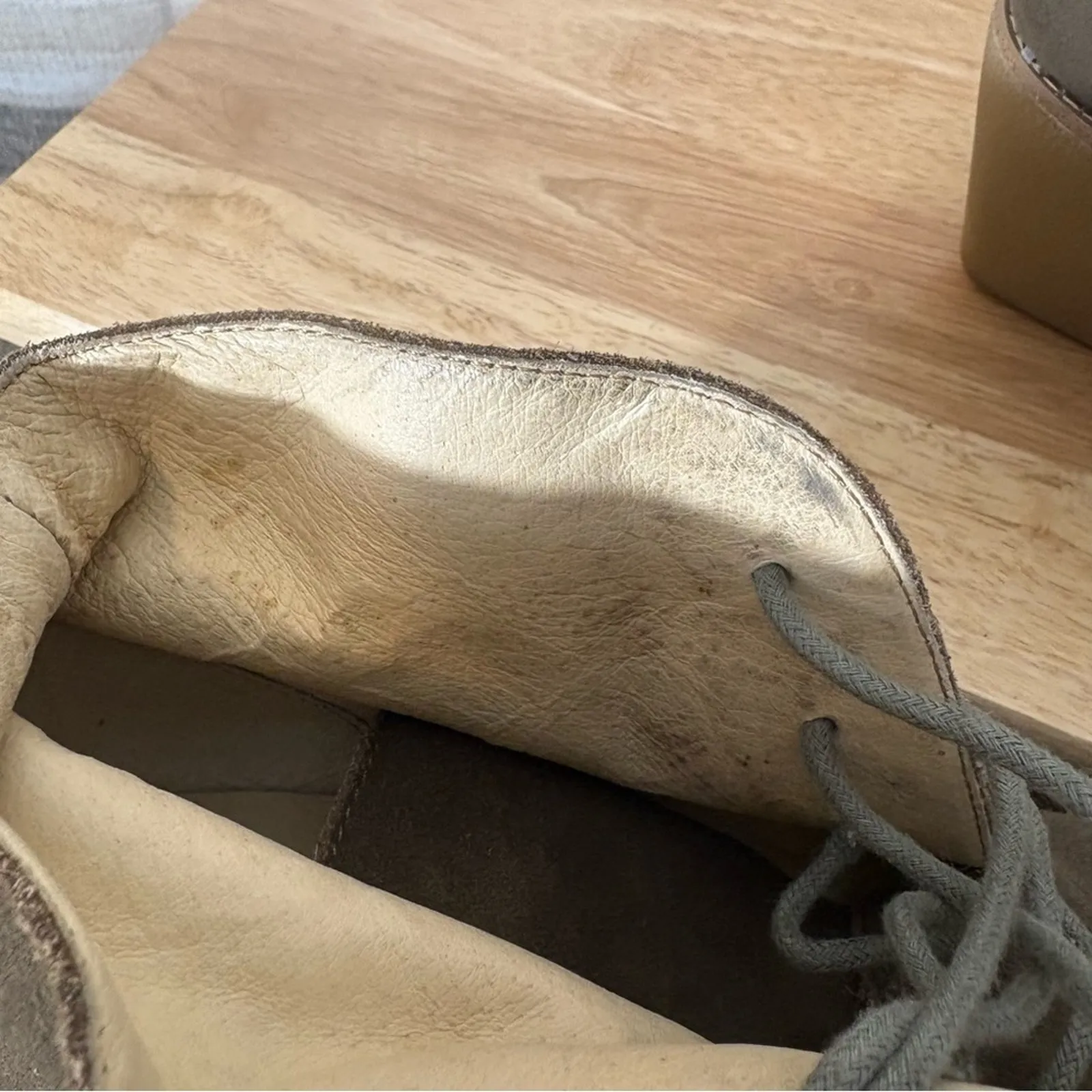 Eddie Bauer Green/Brown‎ Wedge Ankle Boots Size 7 - Image 8