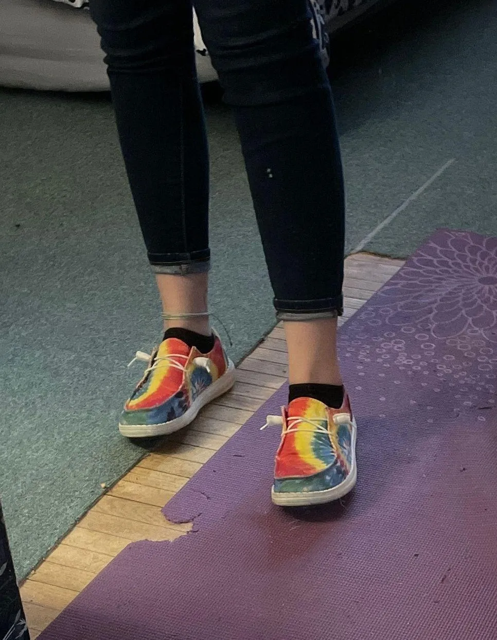 Hey Dude Tie-Dye Shoes - Image 3