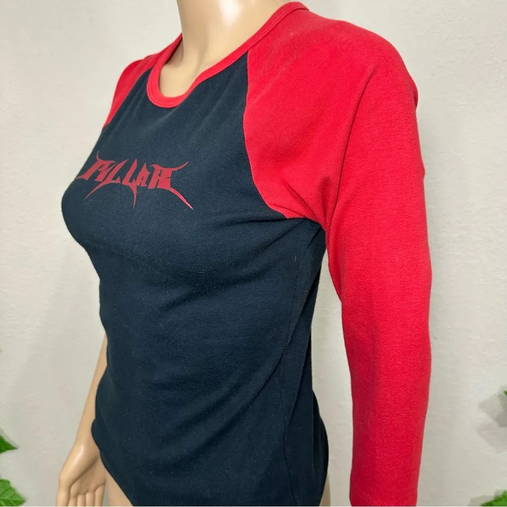 Pillar Y2K Vintage Baseball Top Red Size undefined - Image 5