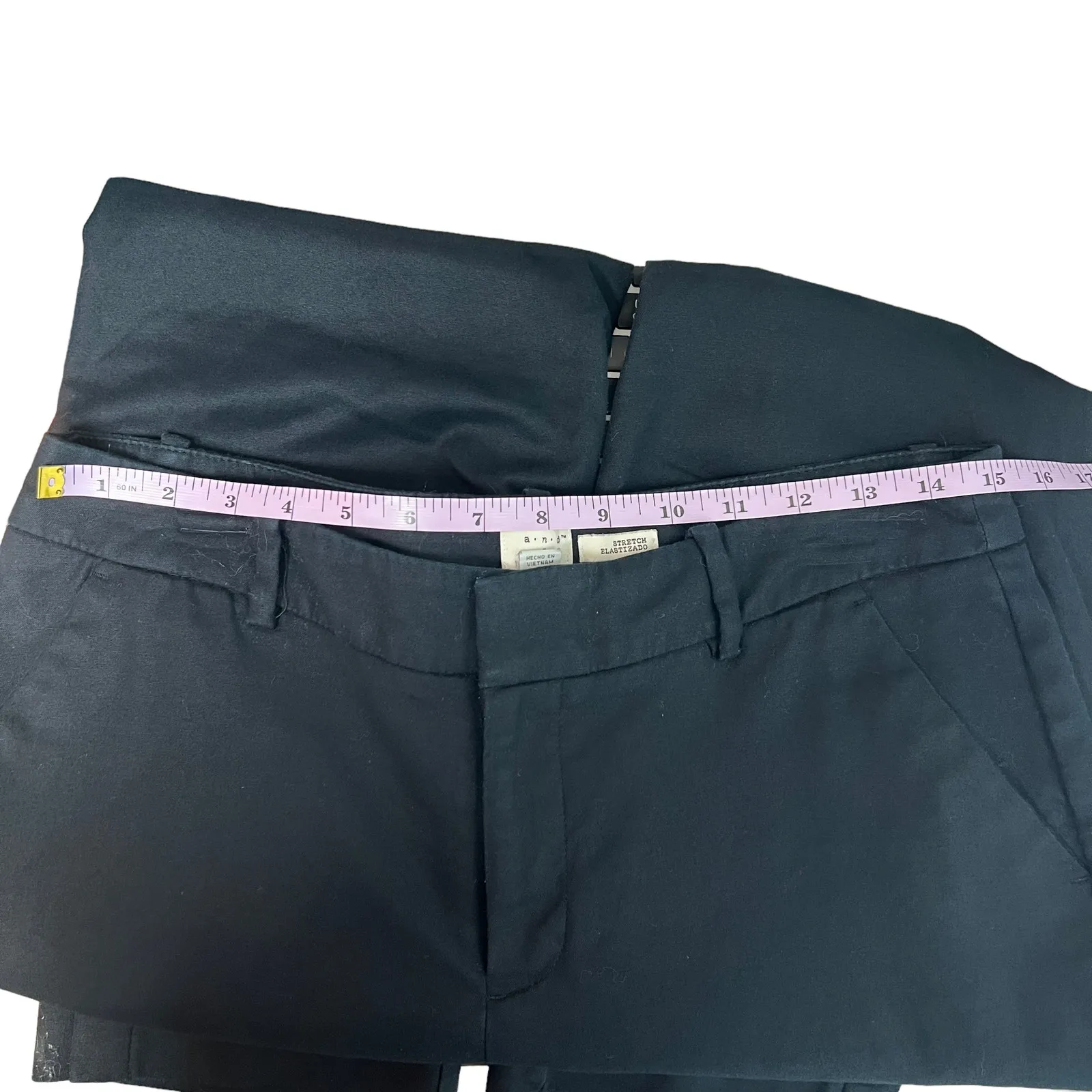 A New Day Womens Trouser Pants 10 Tapered Leg Stretch Business Casual Career - Image 9