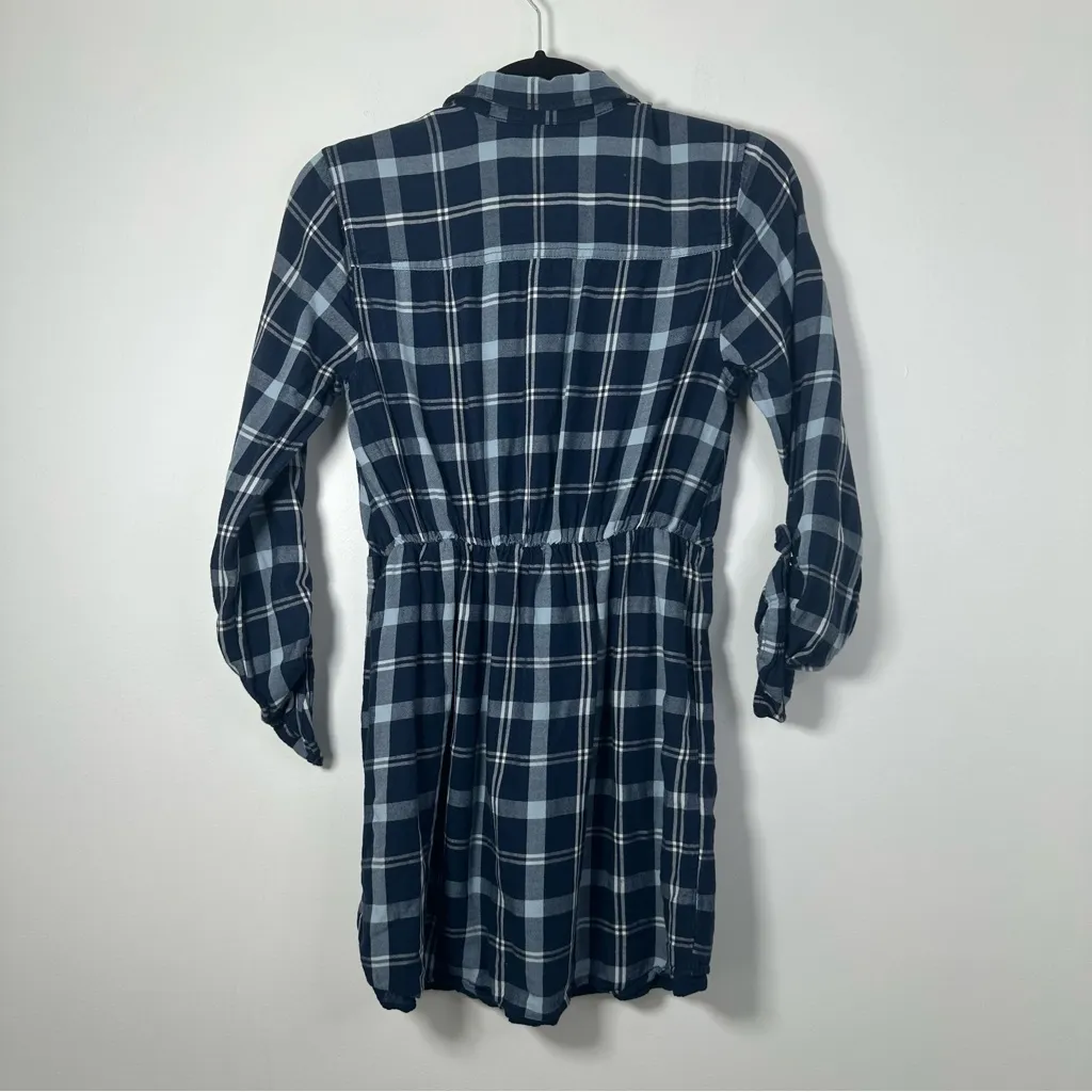 Abercrombie & Fitch Flannel Long Sleeve Mini Dress Size S - Image 2