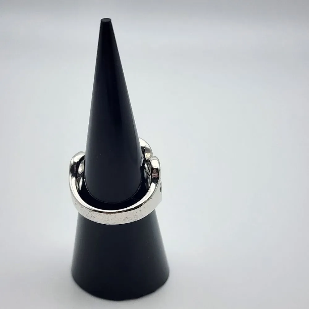 Lia Sophia Structure Silver Tone Ring (7) - Image 4
