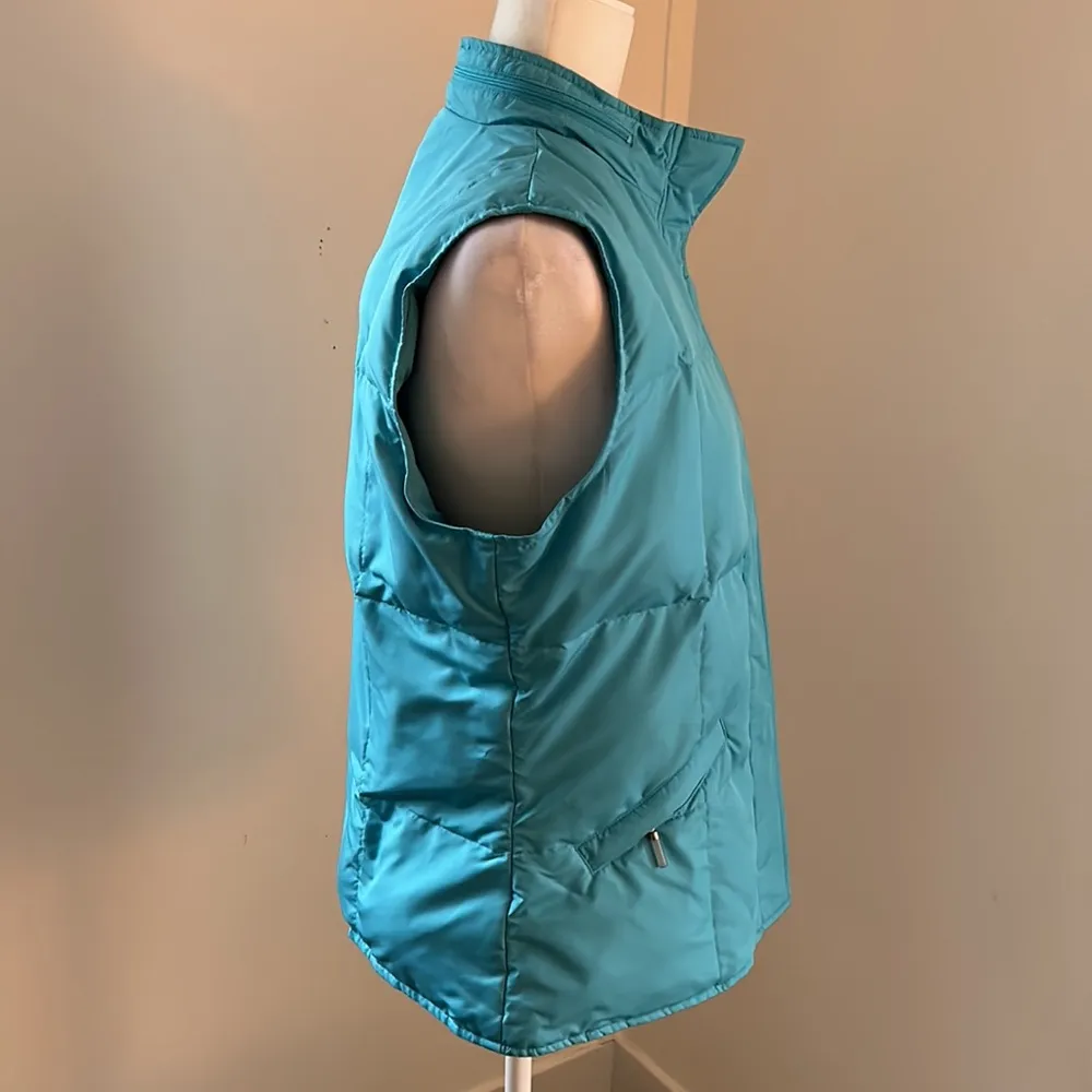 Talbots Light Blue Down Puffer Vest sz M - Image 5