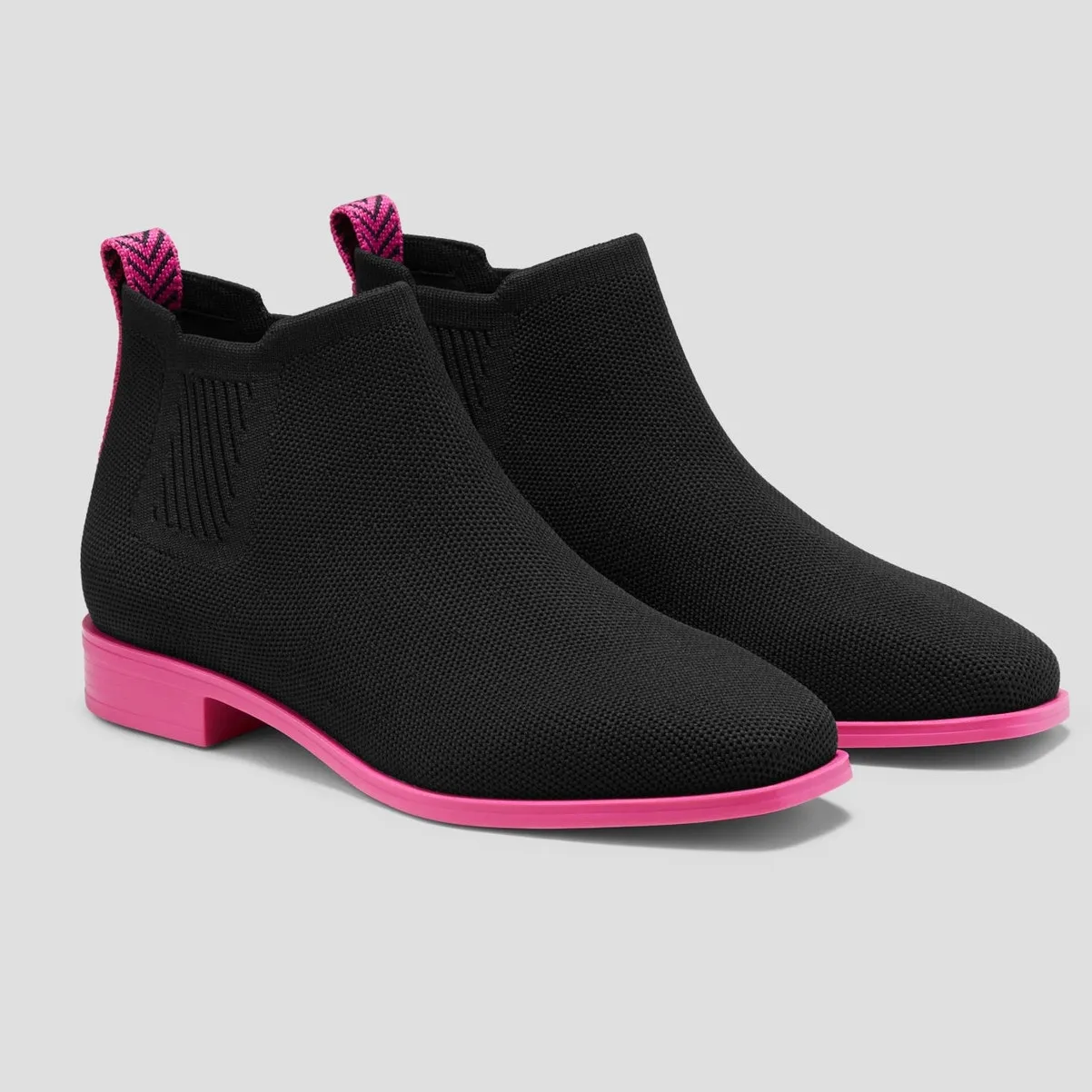 Vivaia Ryan Pro SlipOn Wtr RPT Elegant Casual Chelsea Boot Black Pitaya Pink 9.5 - Image 9