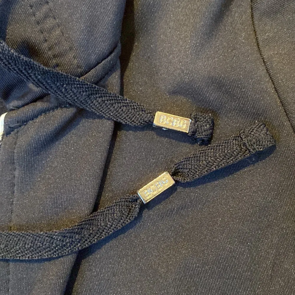 BCBGMaxAzria Black/Blue Two Piece Lounge/Tracksuit Set SIZE S - Image 4