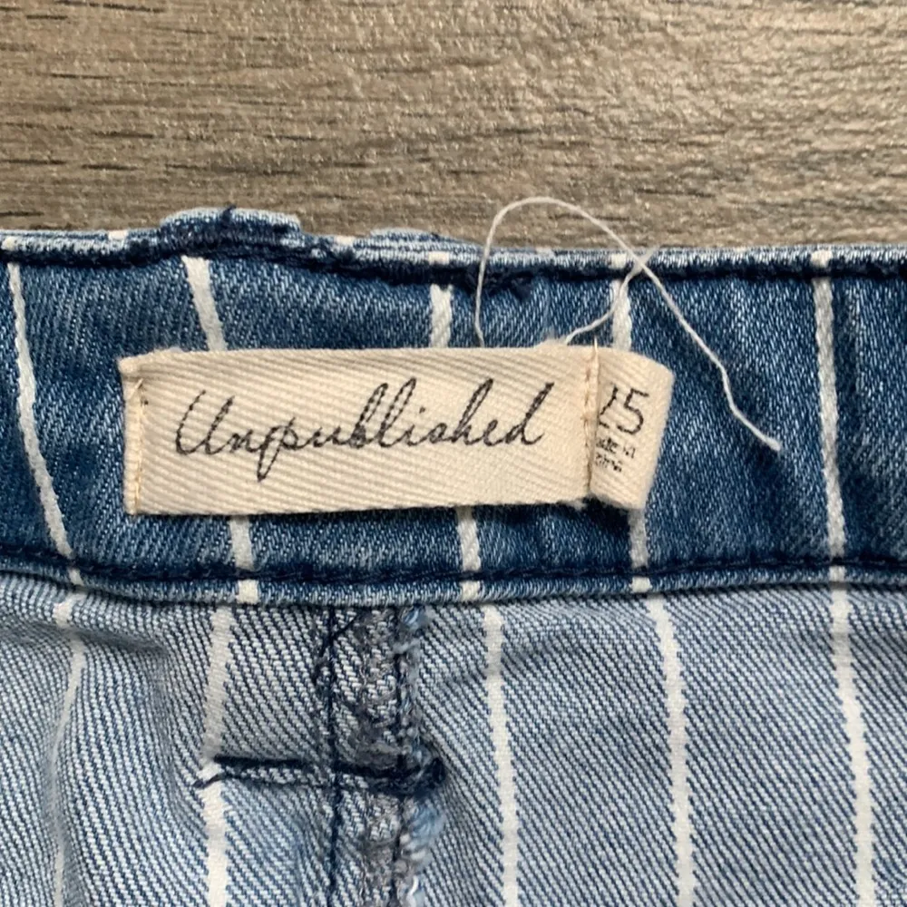 Unpublished stripe denim skirt - Image 3
