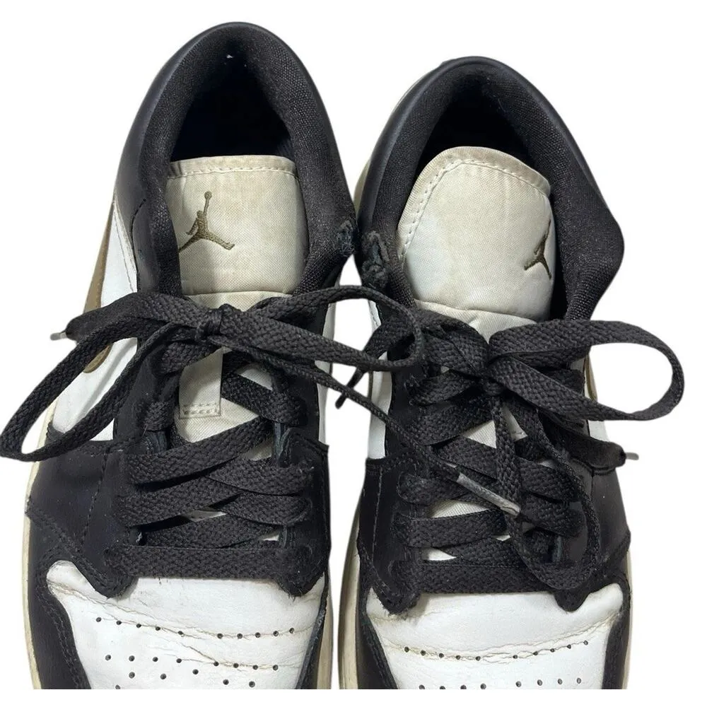 Air Jordan 1 Low Shadow Brown Womens Size 9.5 DC0774-200 Nike Black Sneakers - Image 5