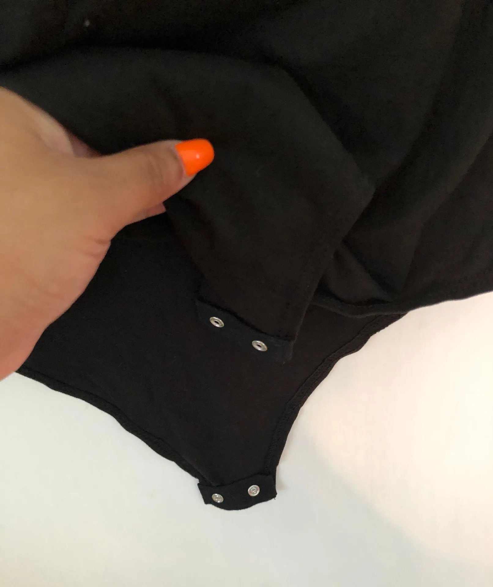 Black Bodysuit Size M - Image 3