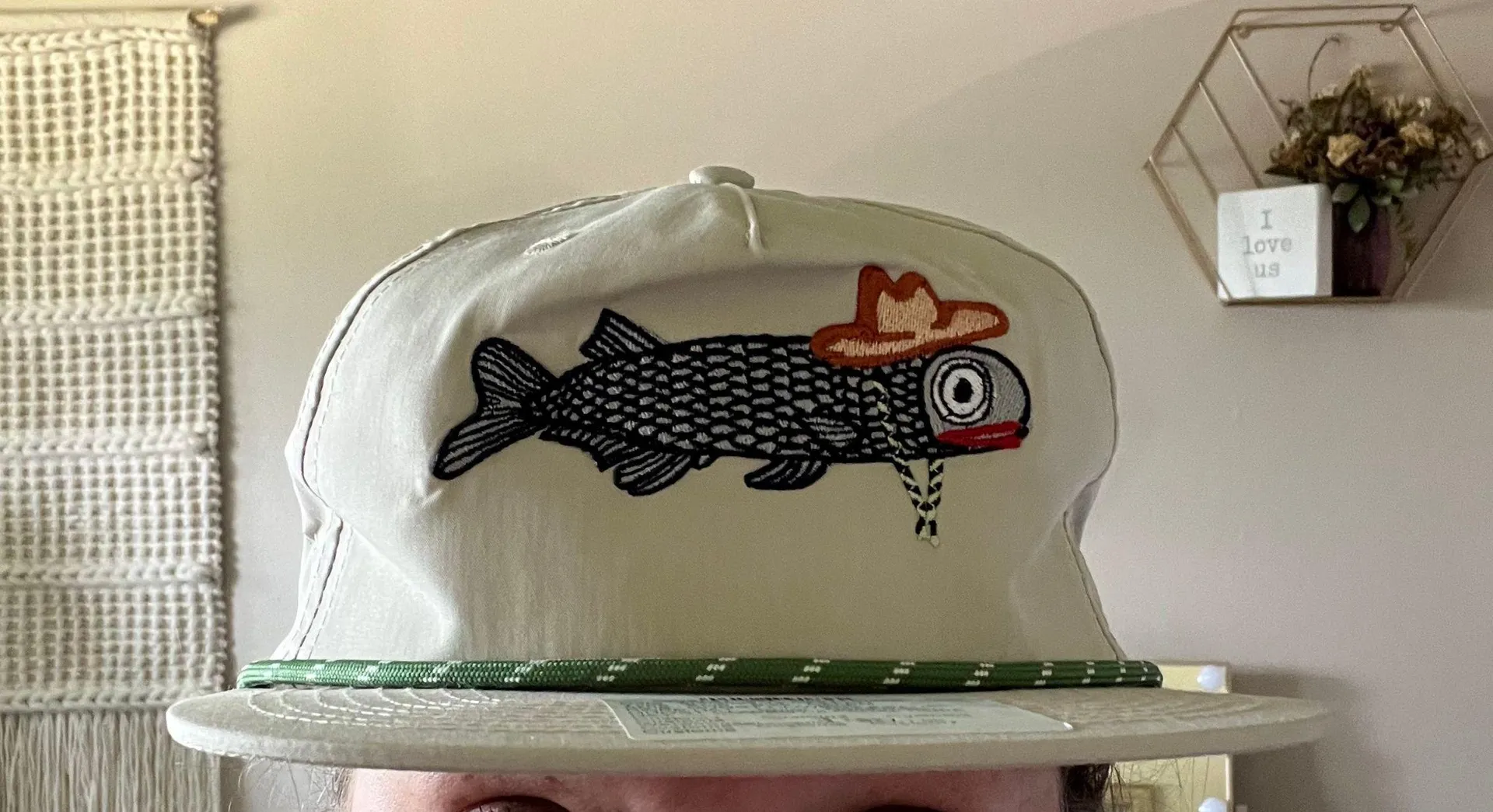 Ghost Cowboy Fish Hat - Image 2