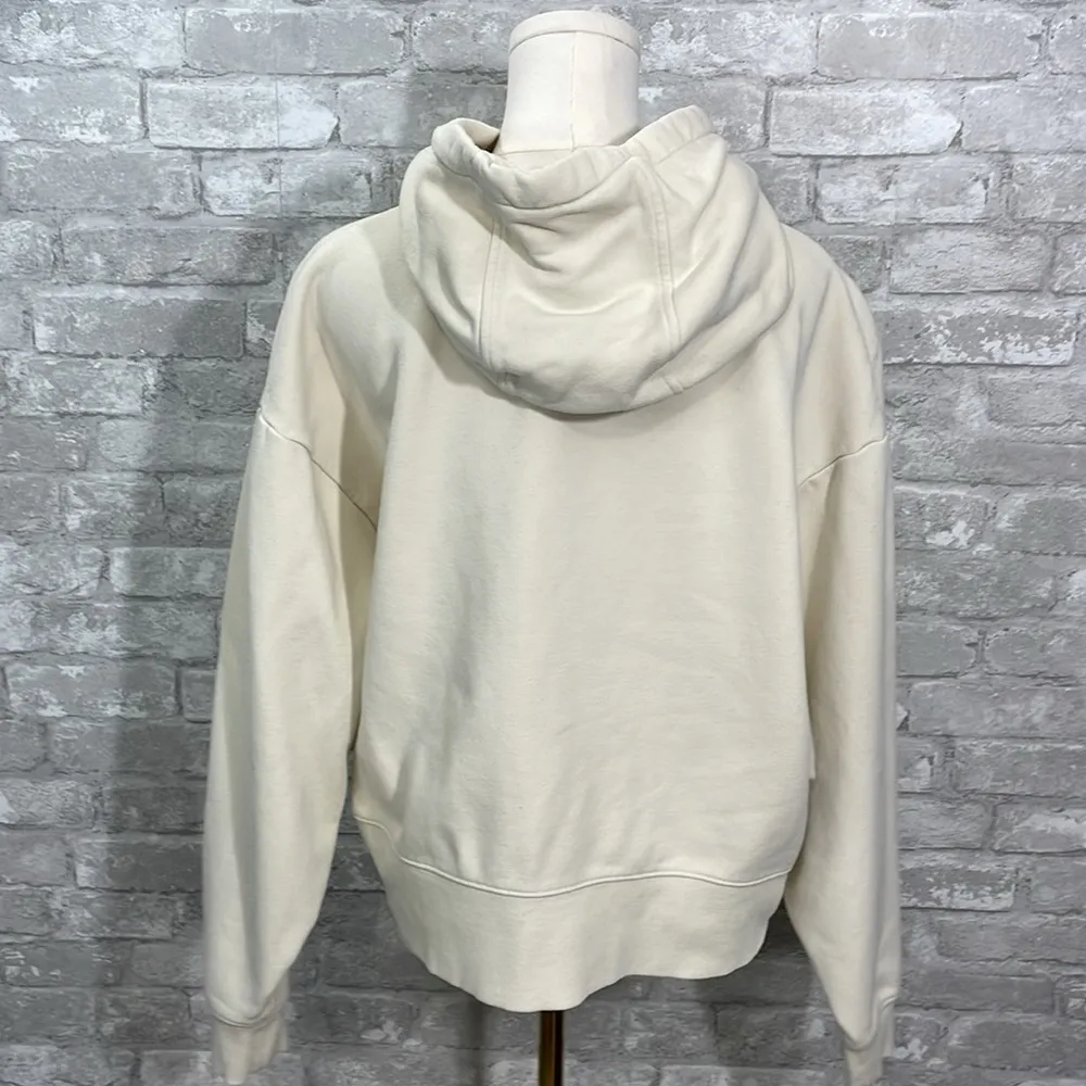 Calia Boxy Hoodie Unbleached Size M - Image 6