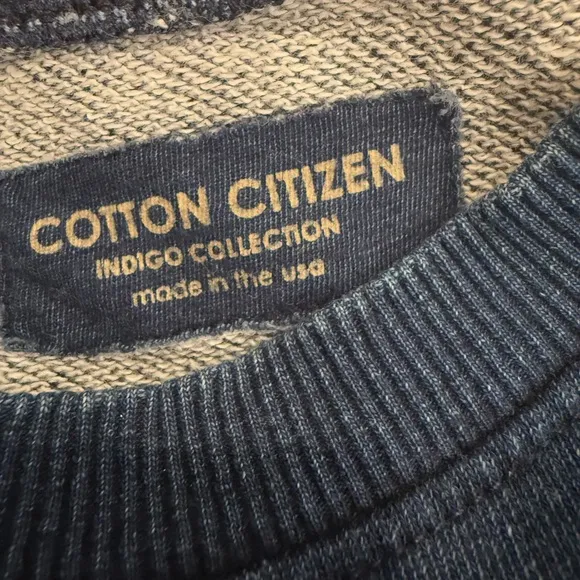 COTTON CITIZEN Indigo Collection Side Zipper Top XS - Image 4