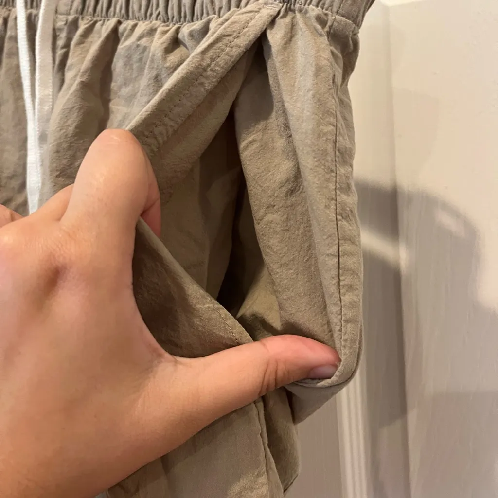 Buck Mason Tan Women's Shorts Size L - Image 4