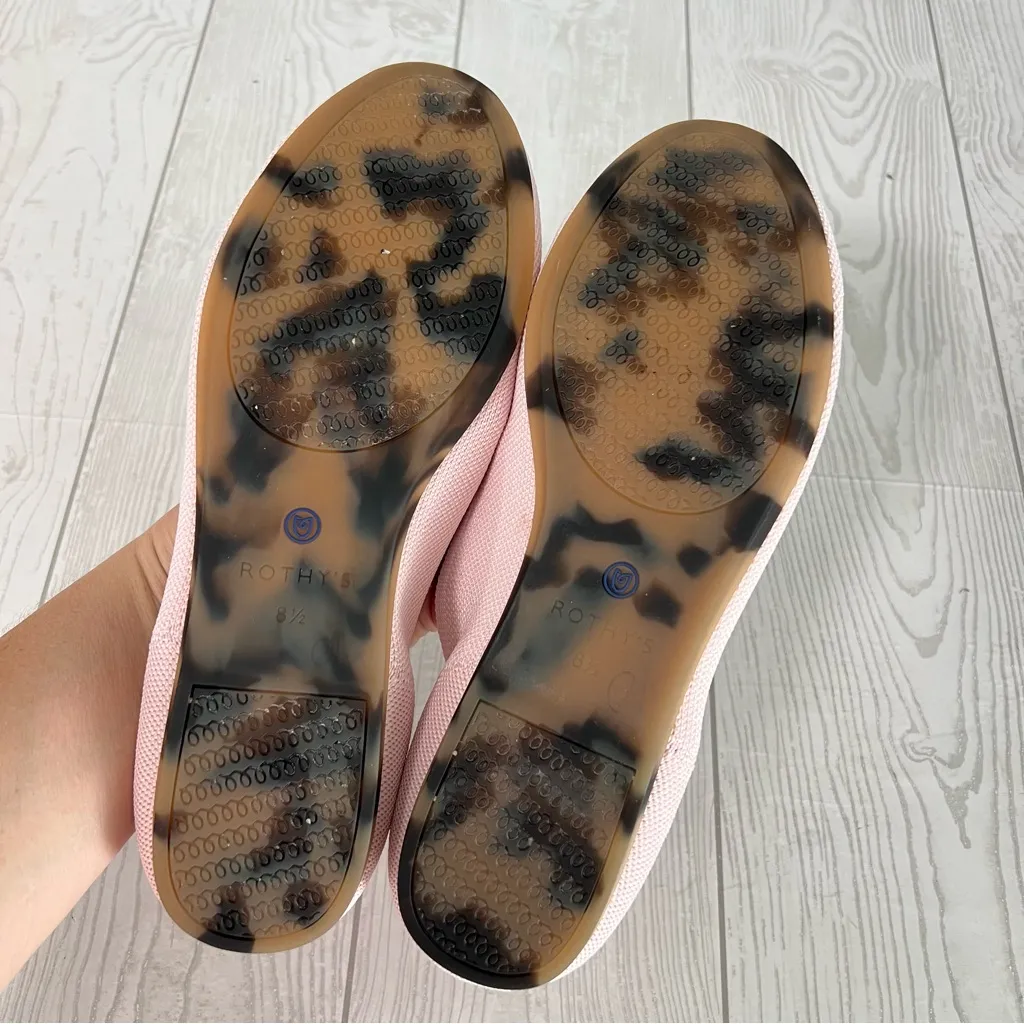 Rothy's The Flat Classic Blush Pink Flats - Image 10