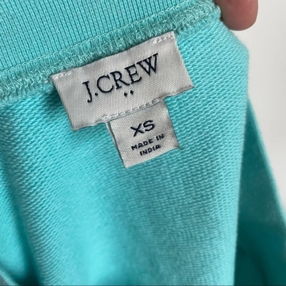 J. Crew • Teal Cape Cod Crewneck Sweatshirt - Image 10