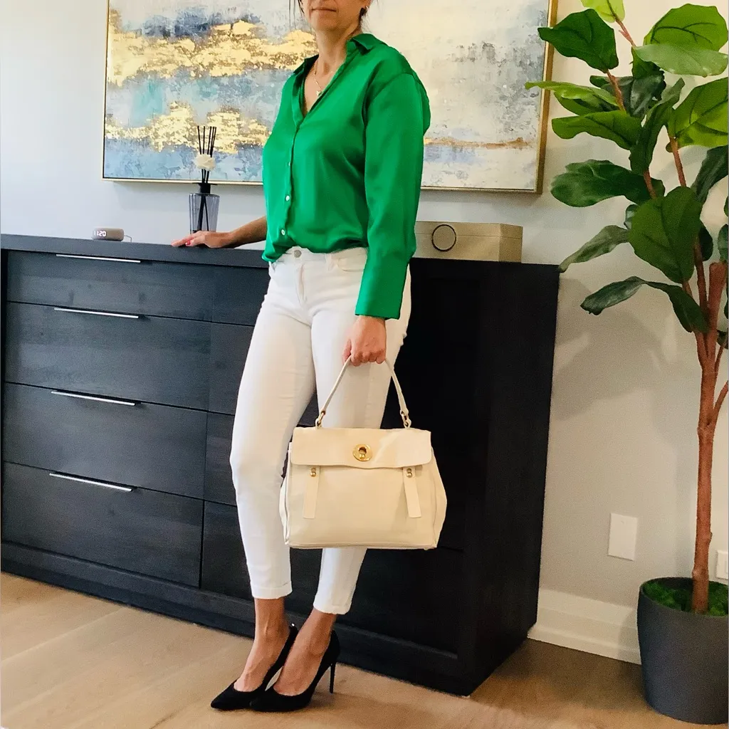 Authentic DRESSY🌹YSL MUSE TWO WAY LEATHER PURSE 🔥 - Image 3