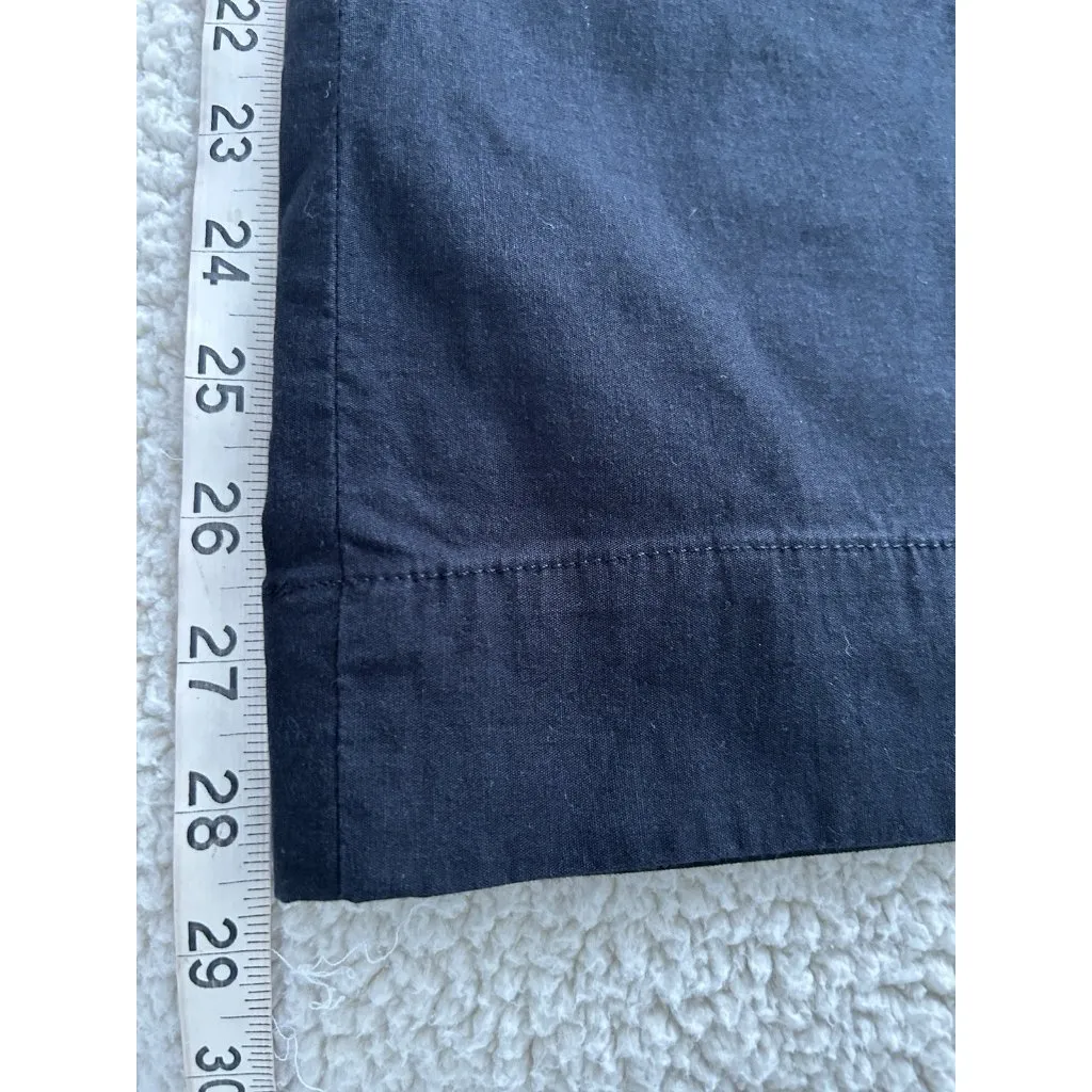 J.Crew Factory $118.00 Wide Leg Patch Pocket Pants Black Size 32P - Image 10