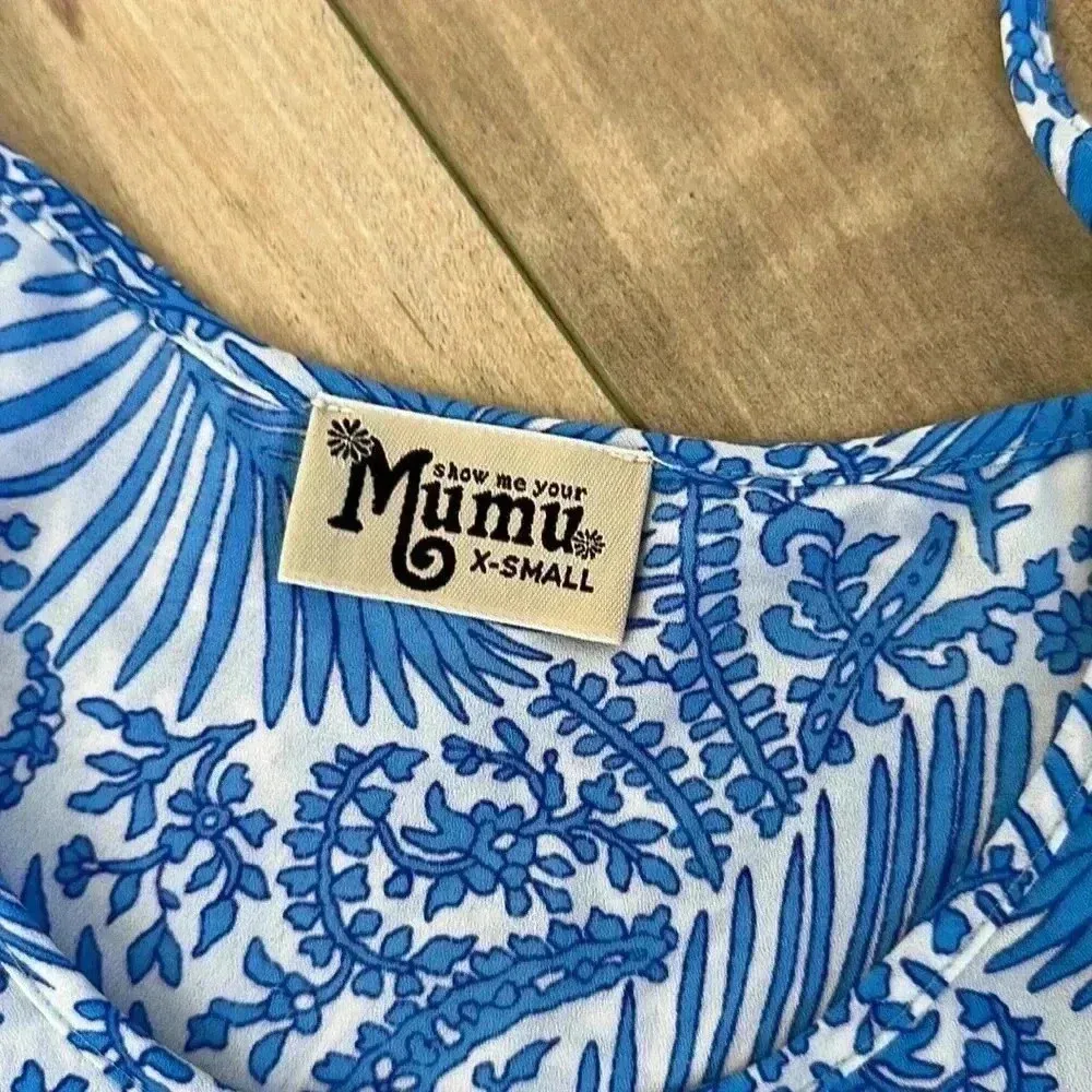 Show Me Your Mumu Spike Tank in Sea Breeze Sz XS - Image 3