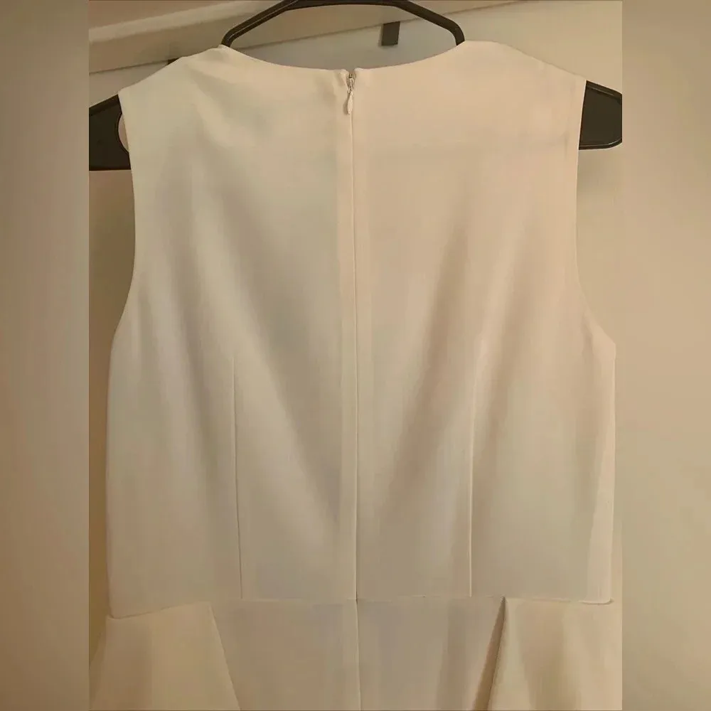 Cynthia Steffe Eden Sleeveless Cream Pleated Maxi Gown Size 4 - NWT‎ - Image 13