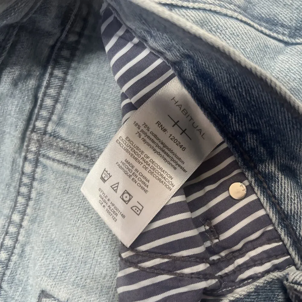 Sz 26 Habitual Rhys High Rise Wide Leg Jeans - Image 12