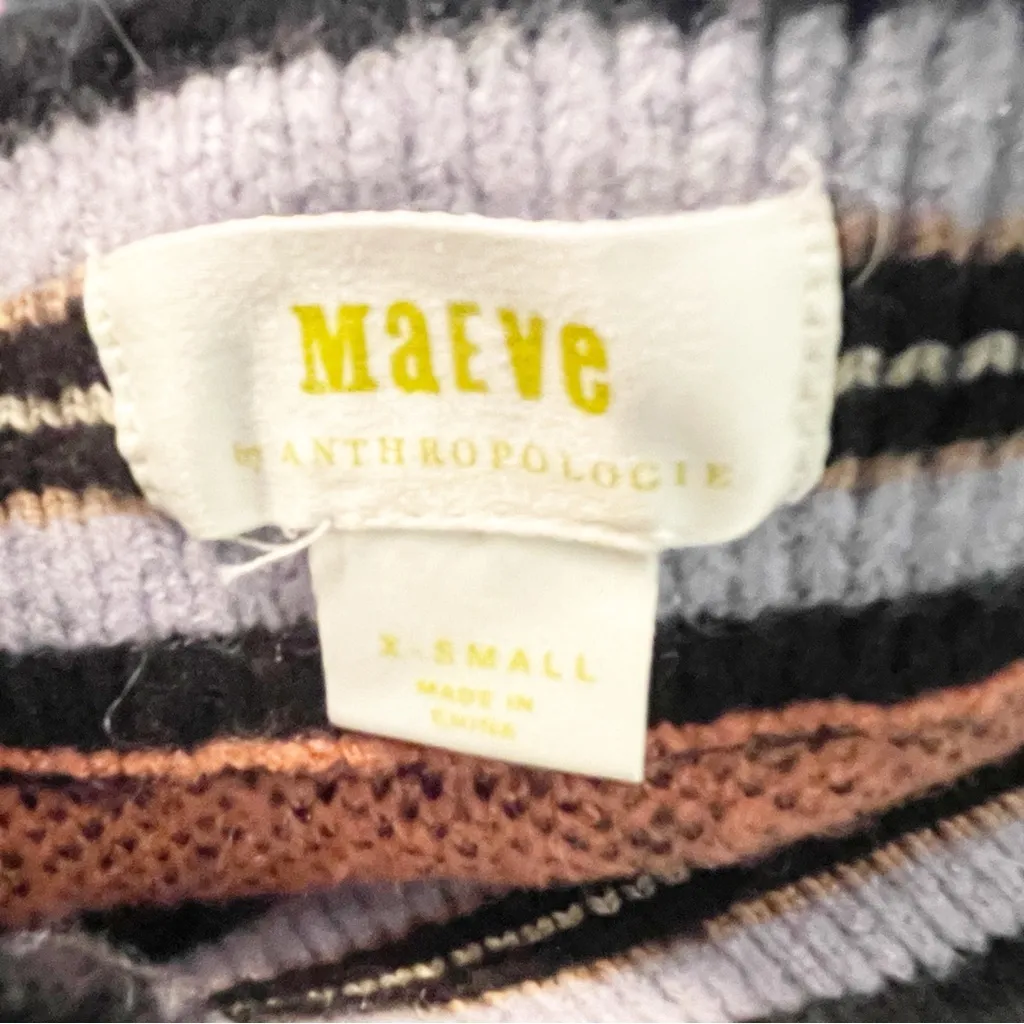 Mauve by Anthropologie Size XS‎ Leopard Animal Print Sweater Knit Pencil Skirt - Image 4