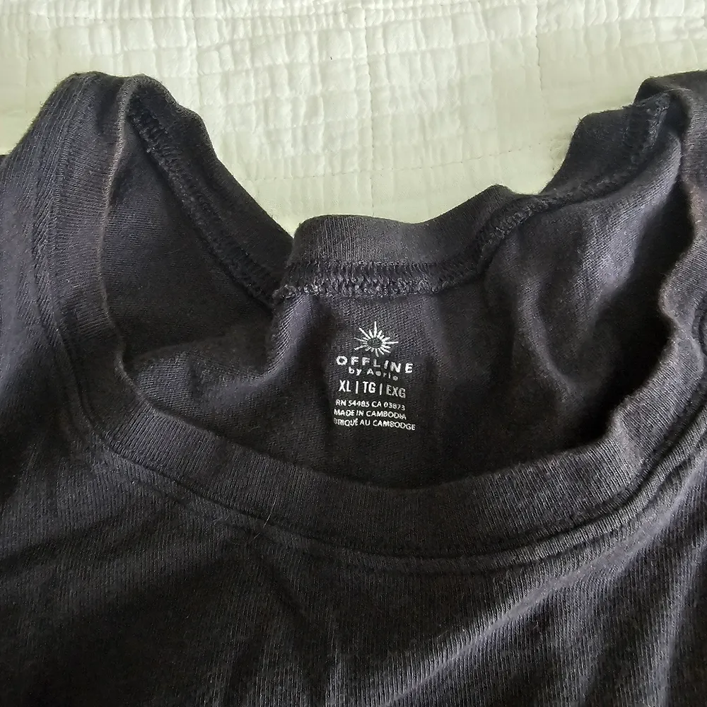 Aerie Offline Tie Dye Set Top & Bike Shorts XL - Image 4