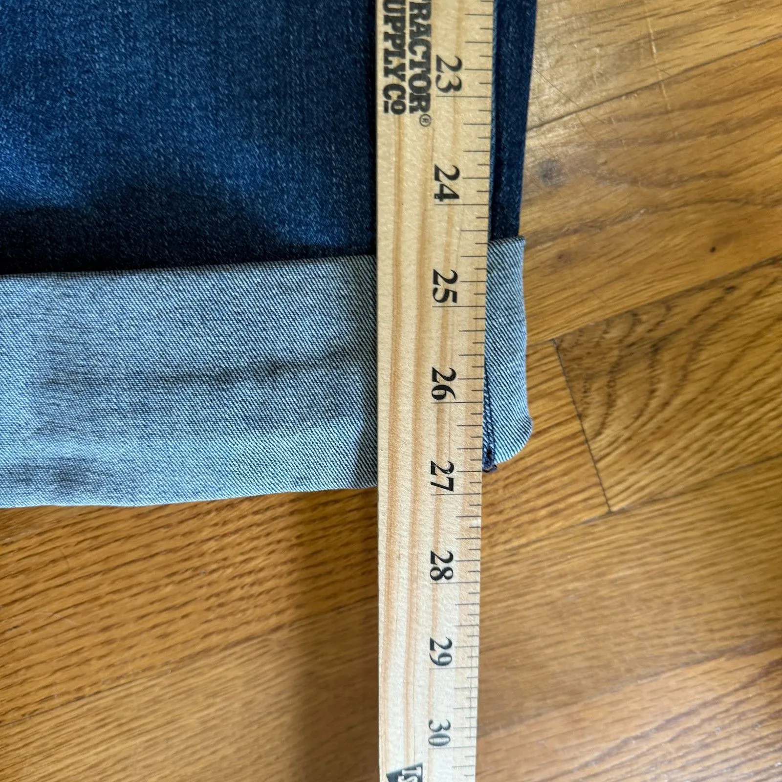 Poetic Justice Verla True Ripped Boyfriend‎ Jeans 28R Blue Size 28 - Image 6