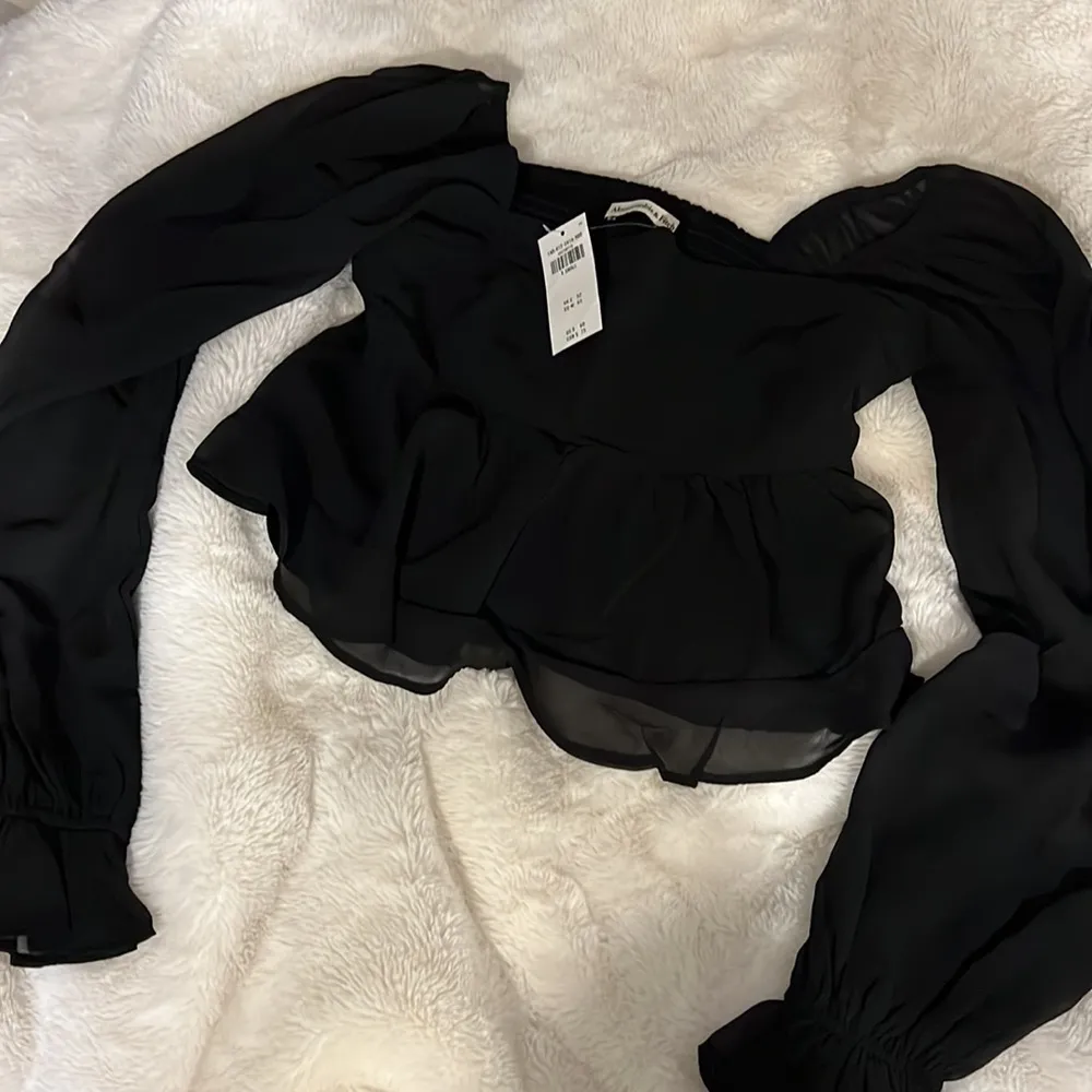 LONG-SLEEVE Squareneck Babydoll Top - Image 3