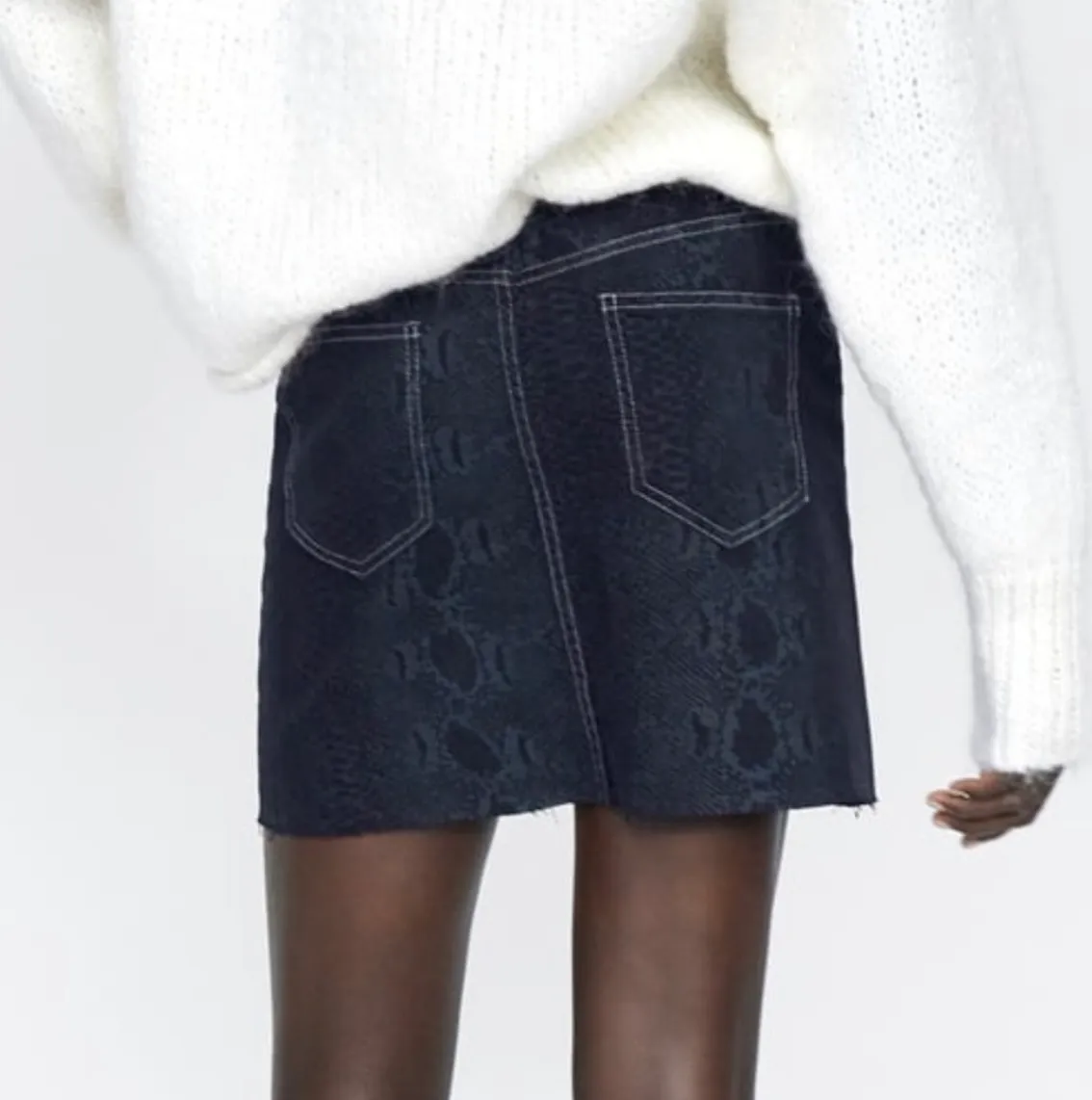 Black Snake Mini Skirt - Image 2