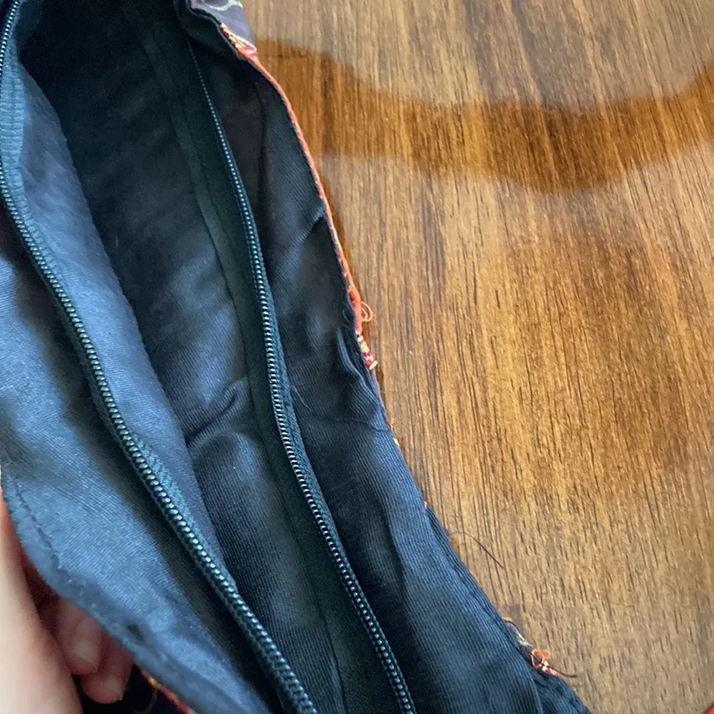 Boho Hand Painted Indian Satchel Bag Crossbody Made in India - Image 6