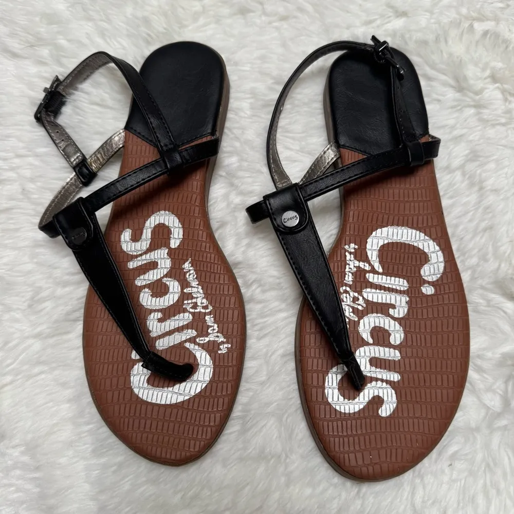 Circus Sam Edelman Cayden Black Sandals Size 8 - Image 6