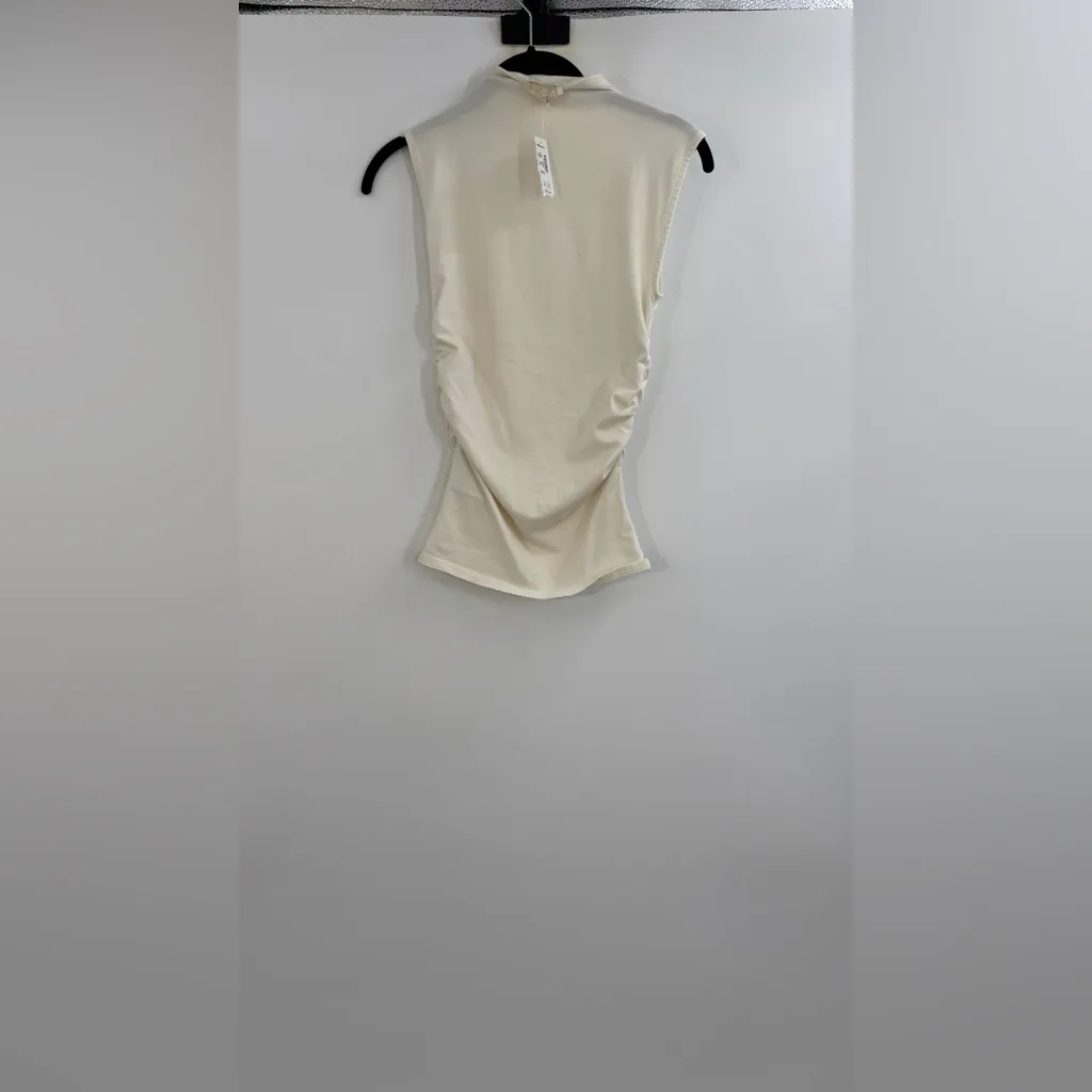 Madewell Ruched Mockneck Tank - Image 5