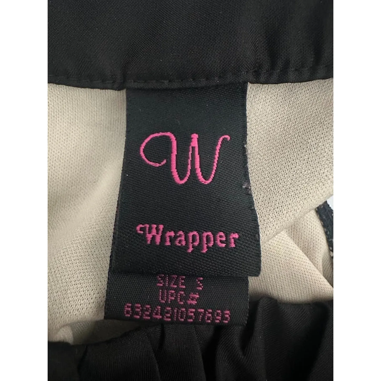 Vintage Wrapper Y2K Halter Top Black Lace Whimsigoth Dark Fairy Grunge Small - Image 7