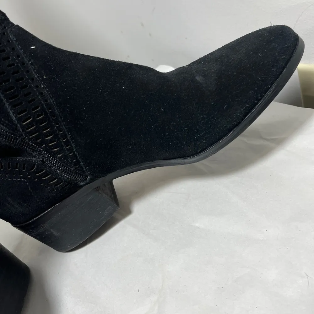 Vince Camuto Karinda Black Suede Over The Knee Boot Sz 10 - Image 11