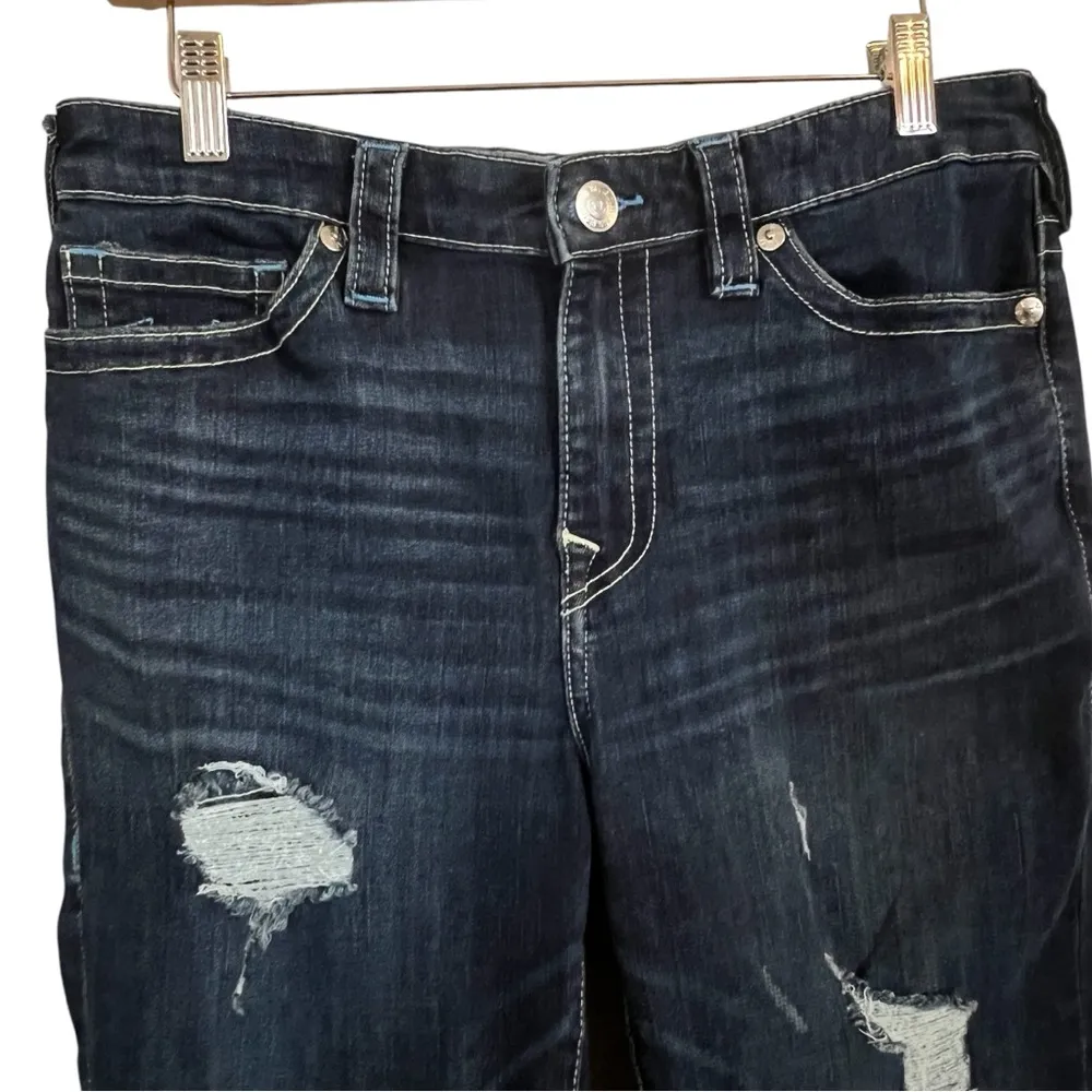 True Religion Halle Skinny Jeans Distressed Women’s Size 30 - Image 3