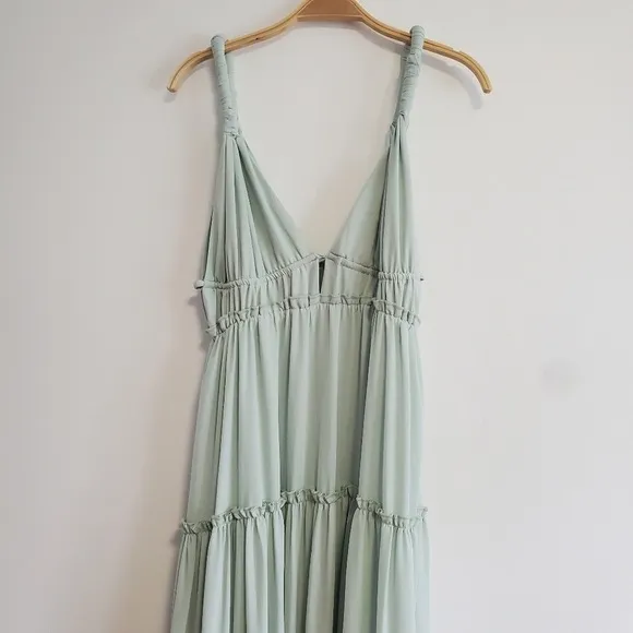 Lulus Show Your Affection Mint Green Tiered Ruffled Maxi Dress - Image 8