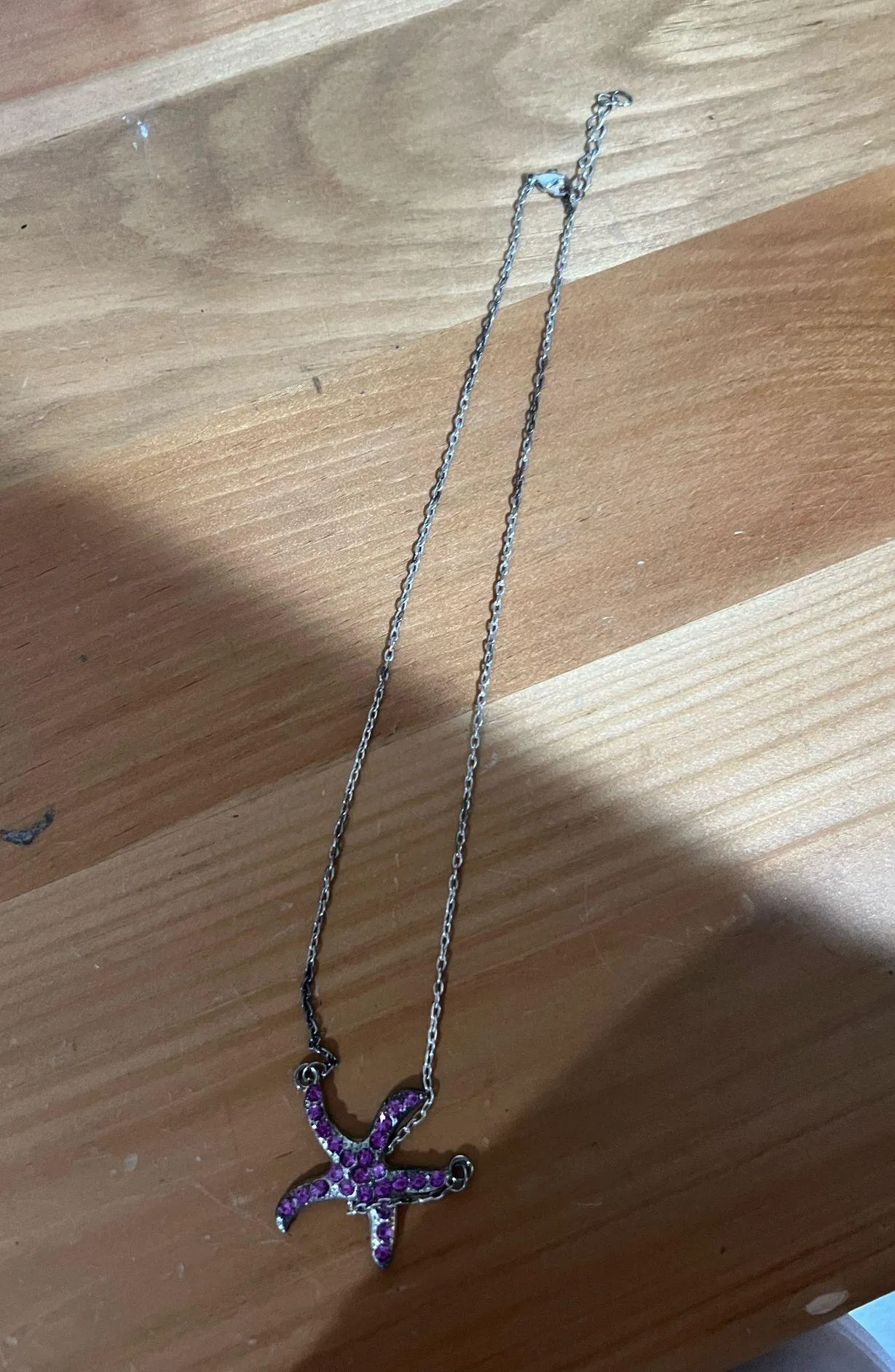 starfish necklace y2k Purple - Image 6