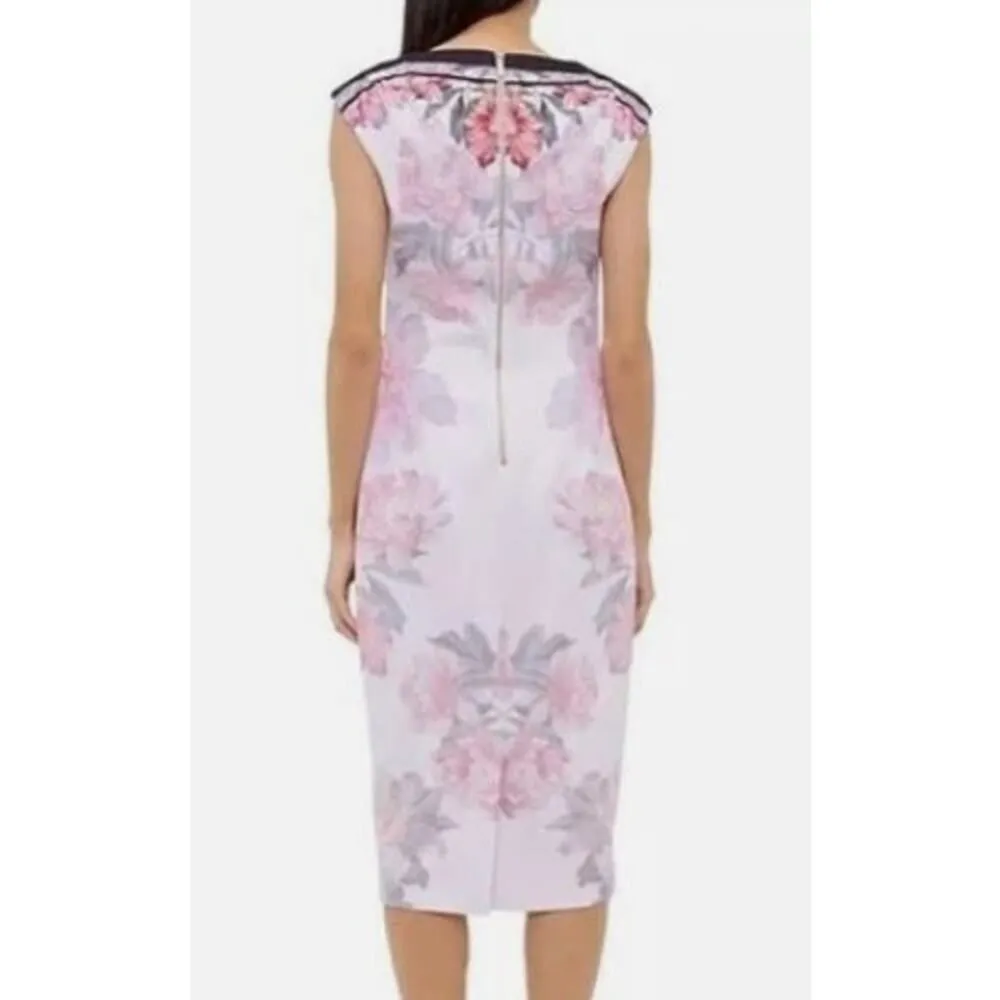 NWT Ted Baker London Shawnee Painted Posie Dress Sz. 4 (US L/10) - Image 2