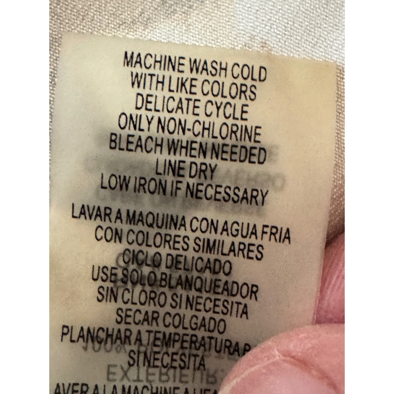 Calvin Klein Floral Print Button Down Shirt Women Size S Sheer Lightweight - Image 6