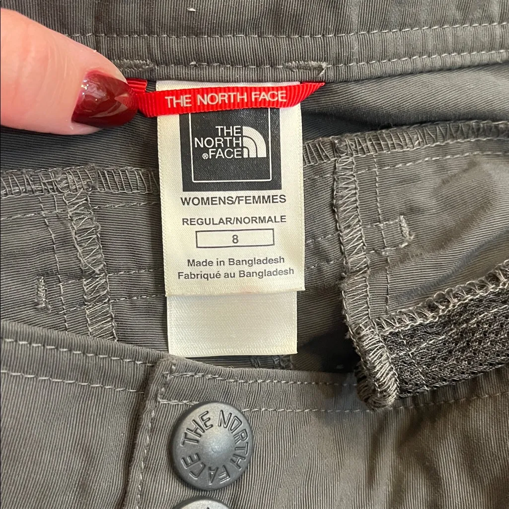 The North Face Convertible Hiking Dark Gray Cargo Pants - Image 3