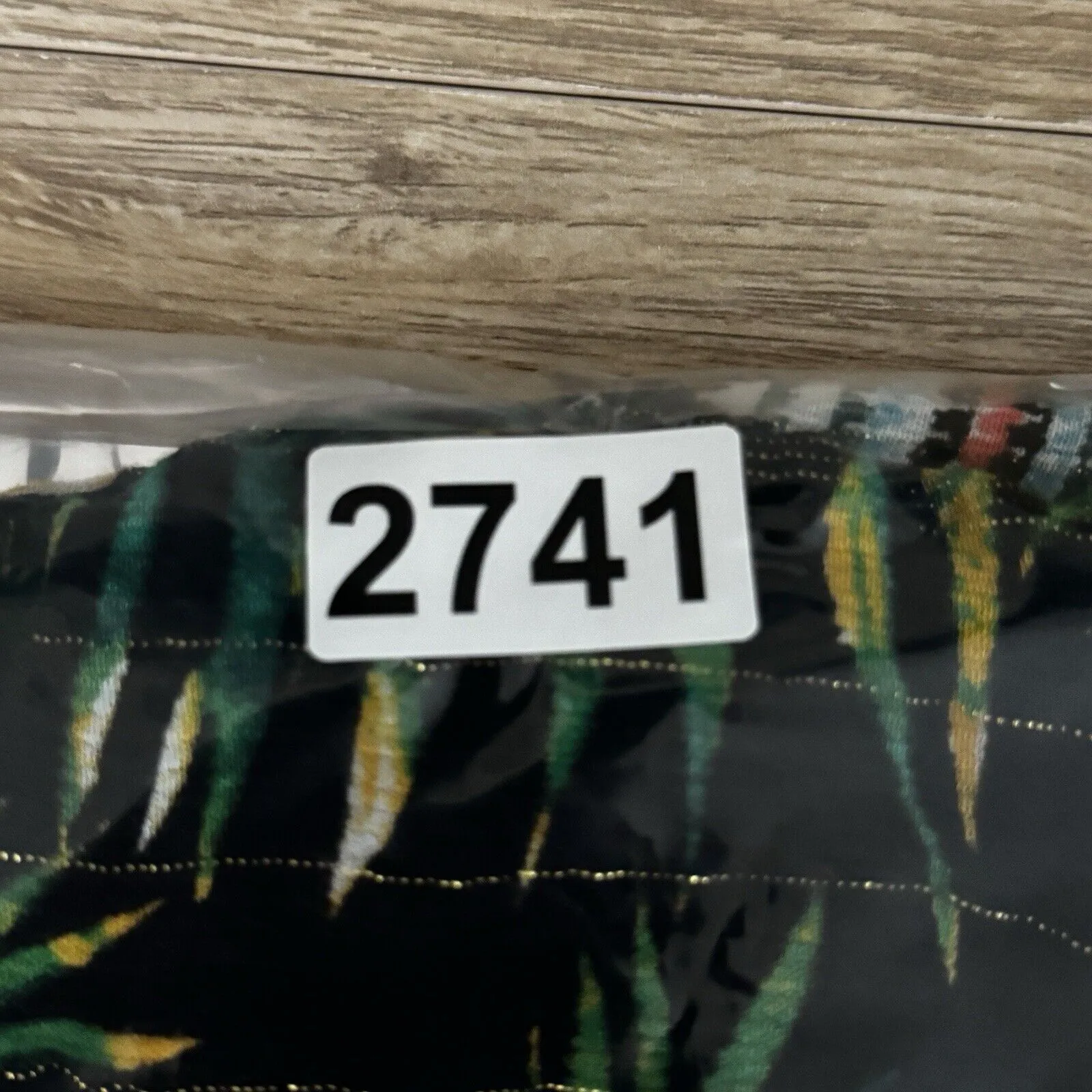 Nine West Kimono Women One Size White Black Green Botanical Cockatoo Boho Nature - Image 7