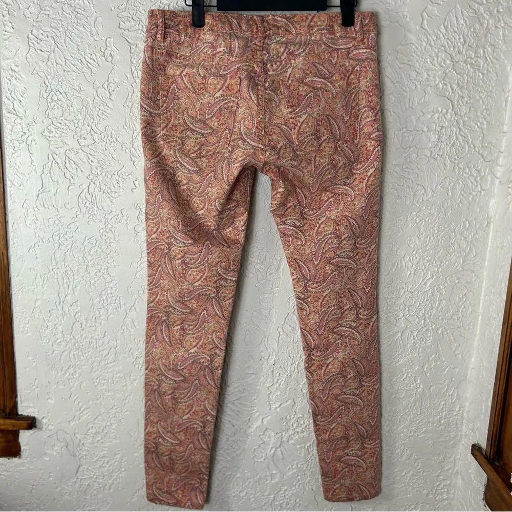 Forever 21 Paisley Floral Skinny Jeans Size 28 - Image 2
