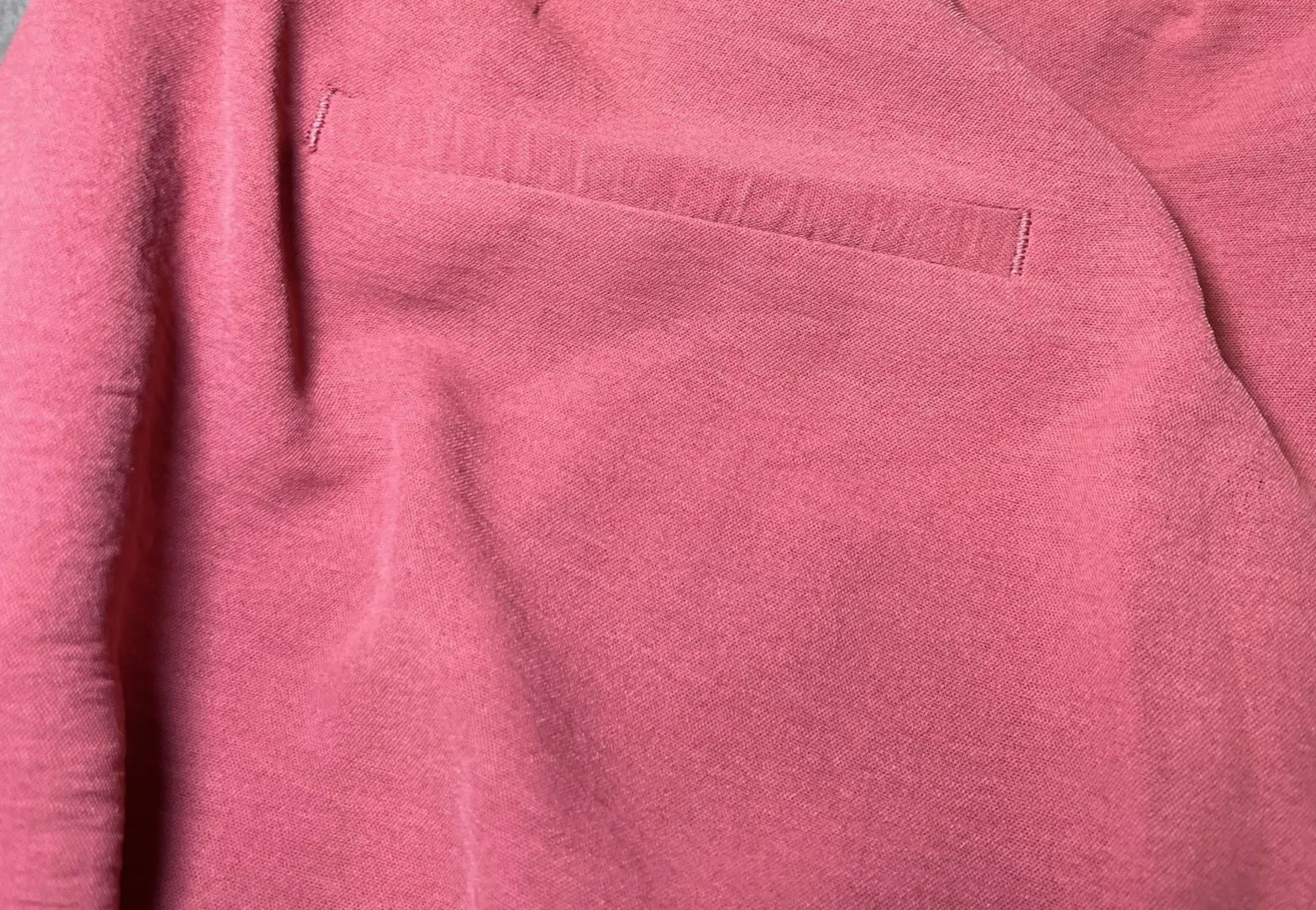 Hilary Radley Womens XXL Wide Leg Pants Dark Pink Dusty Rose Elastic Waistband - Image 14