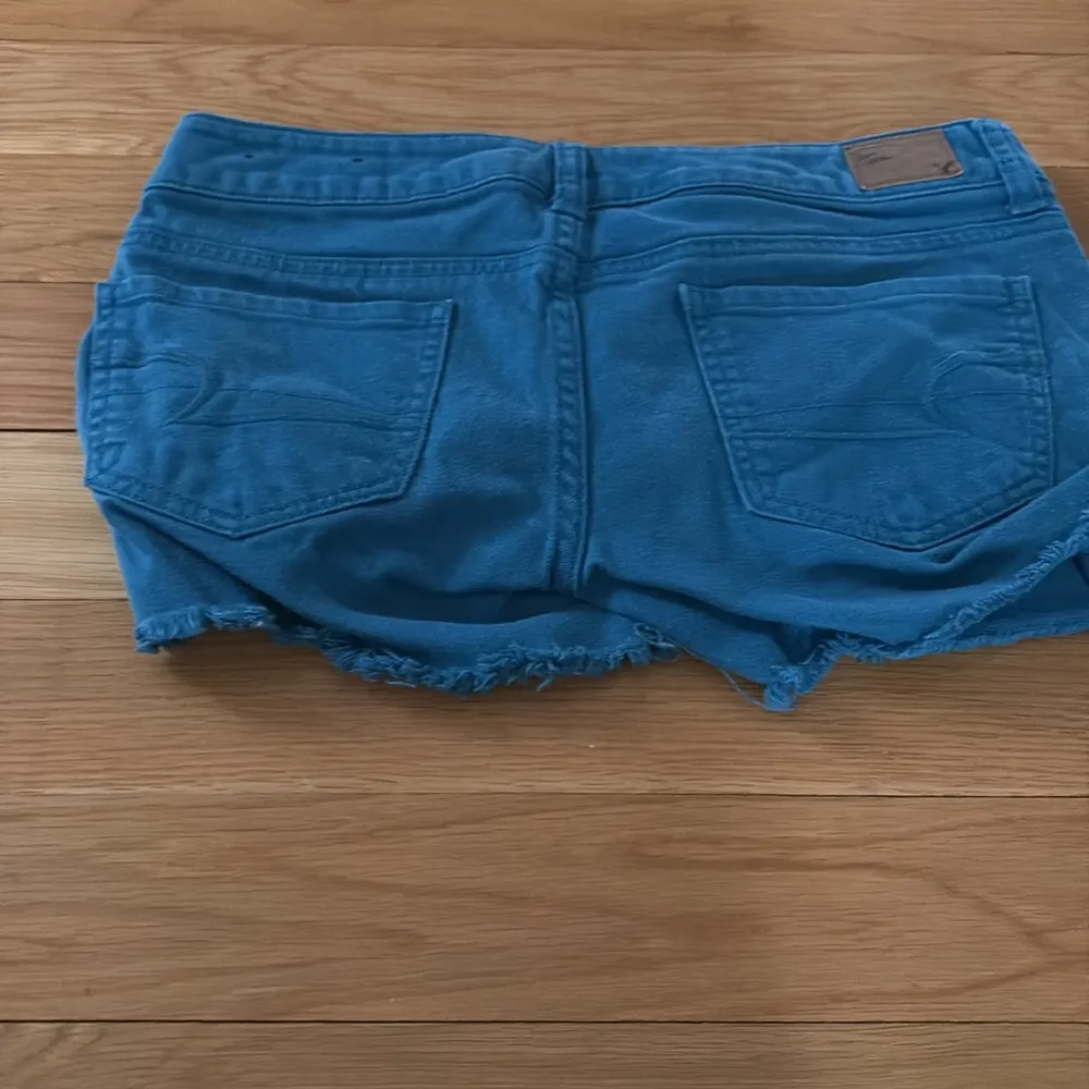 Blue Denim Women's Shorts - Image 5